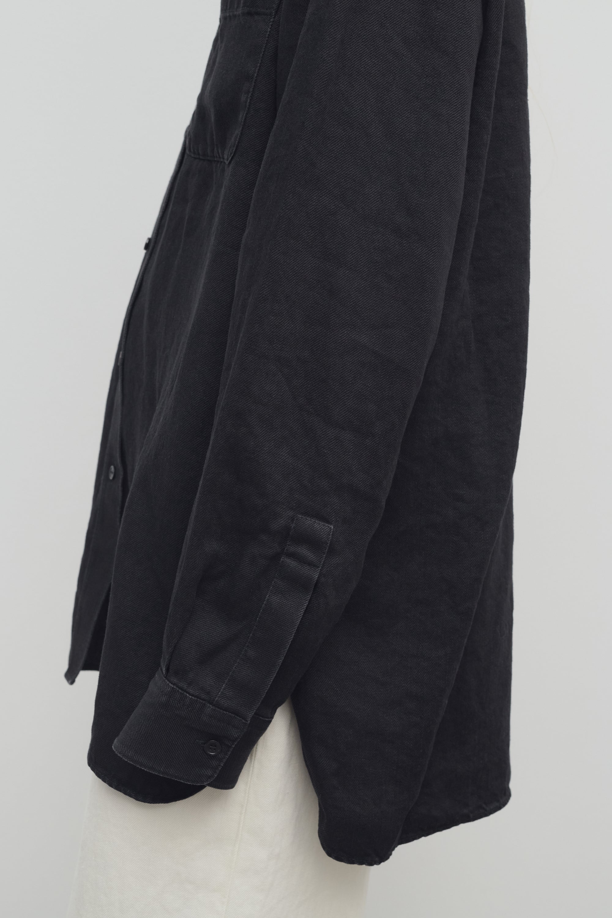 Nesson Shirt in Linen、mySite、aoinhome