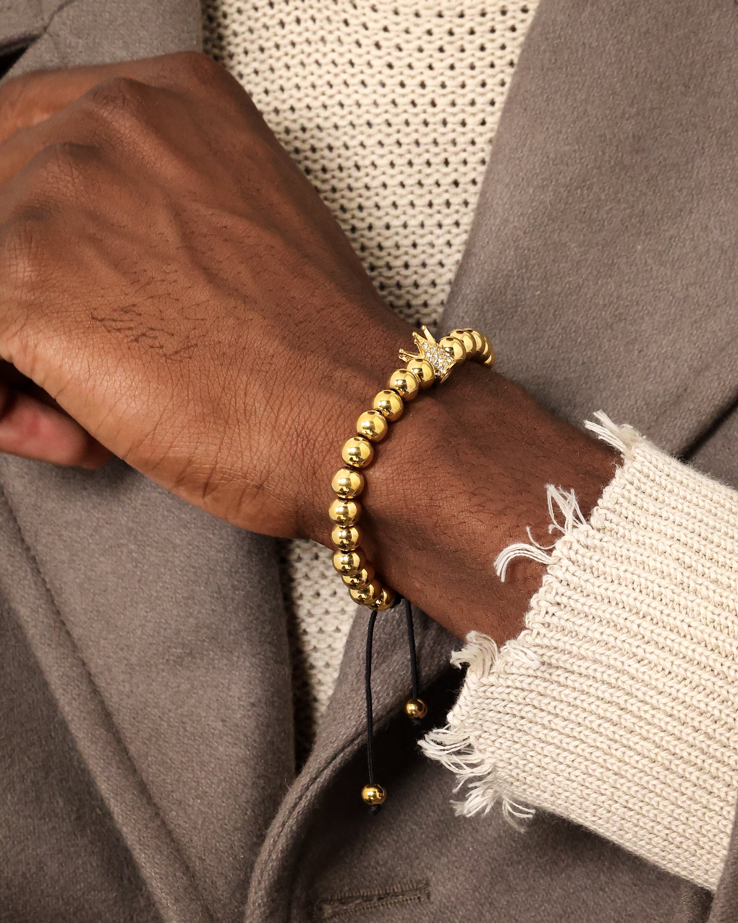 Saint Morta Crown Bracelet Gold、mySite、zt4zffjzw