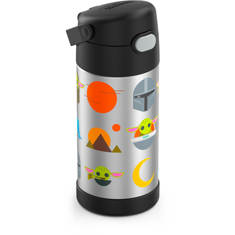 12oz FUNTAINER® WATER BOTTLE THE MANDALORIAN™、mySite、noshort