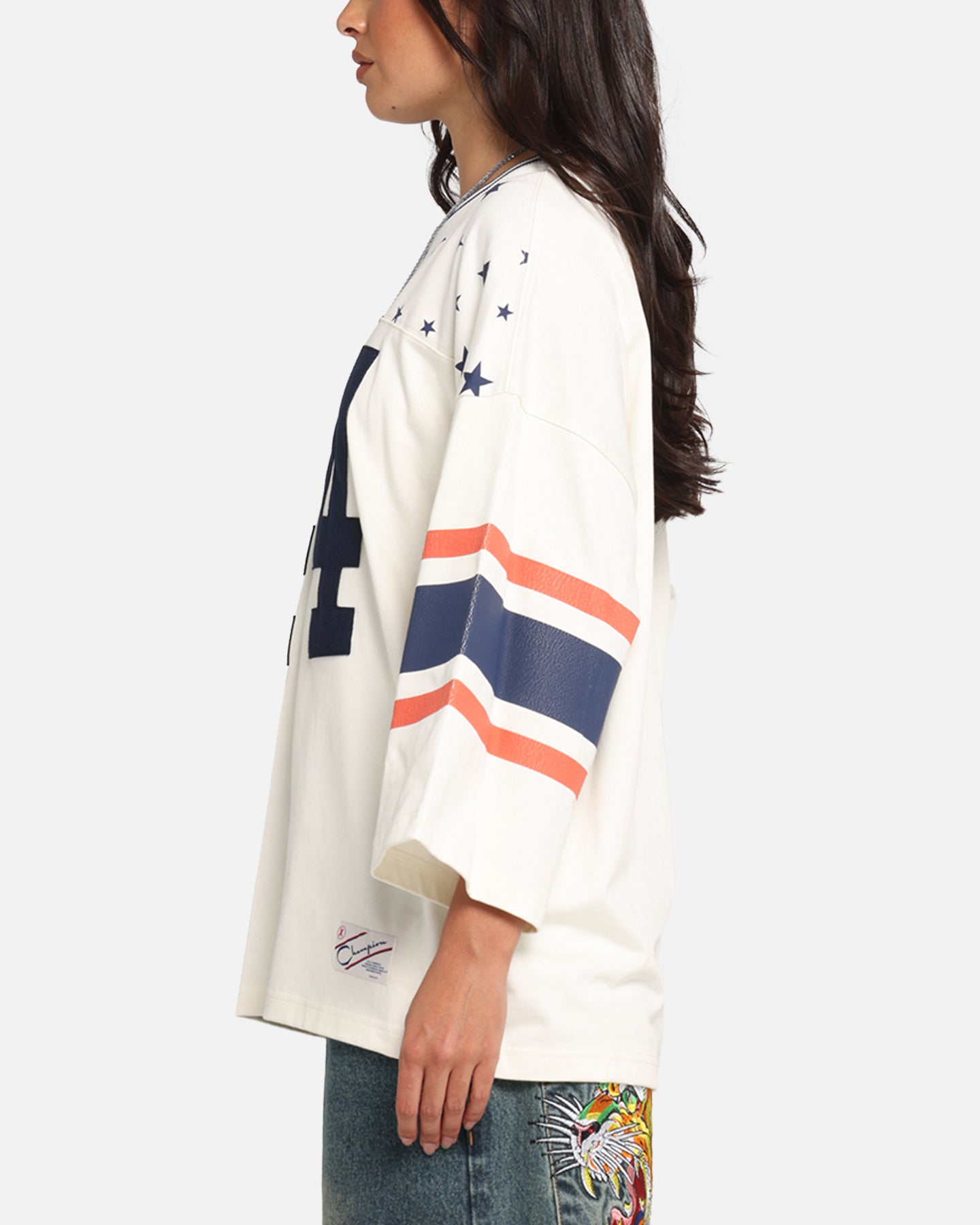 Champion 60's Football T-Shirt White、mySite、zt4zffjzw