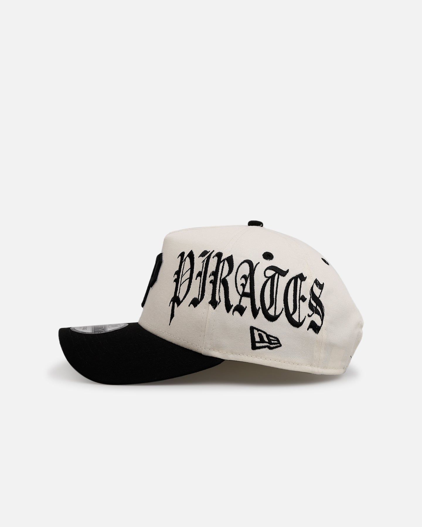 New Era Pittsburgh Pirates 'Gothic Script Two Tone' 9FORTY A-Frame Snapback Chrome/Black、mySite、zt4zffjzw