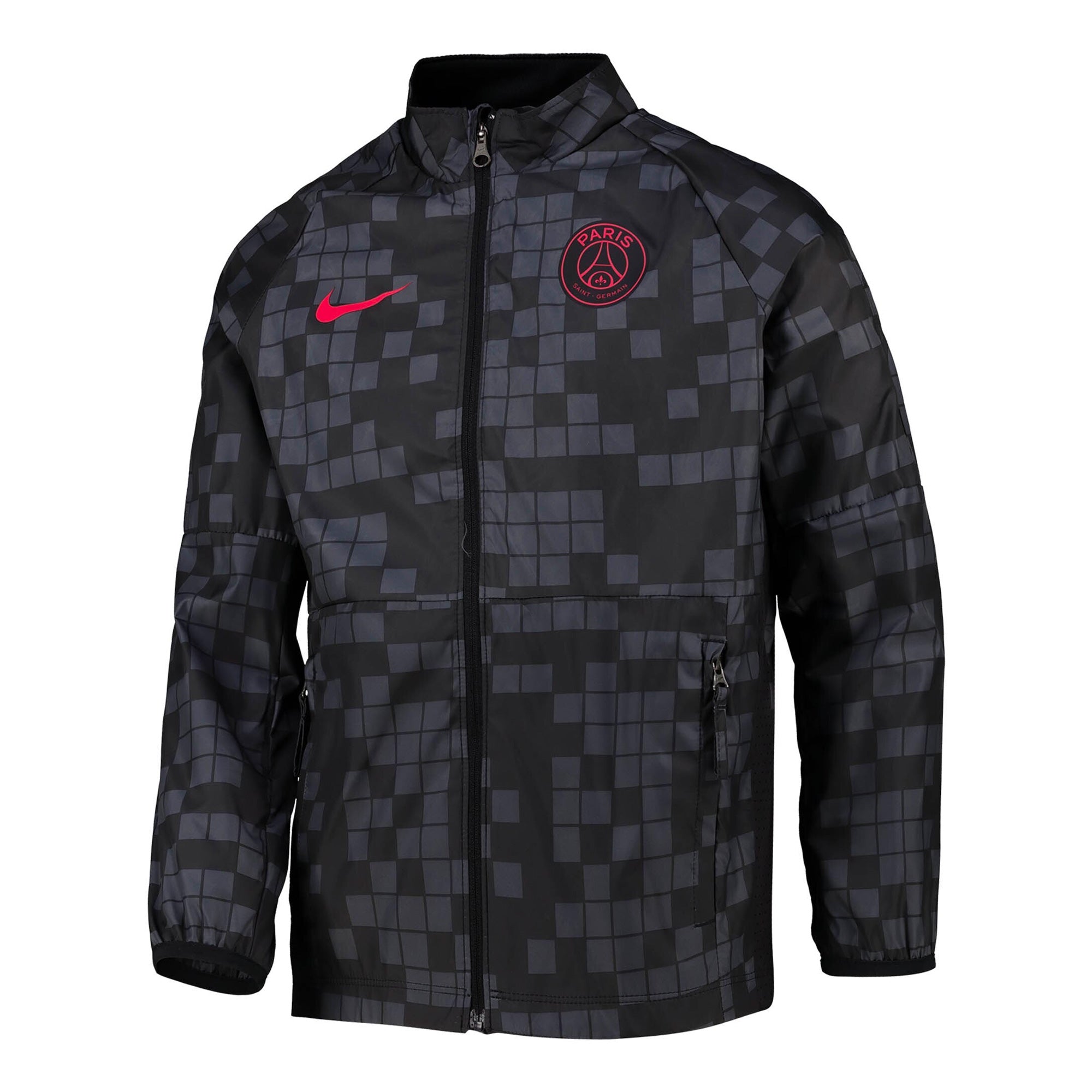 Nike Kids PSG 2021/22 Academy Jacket Dark Grey/Red、mySite、bottomscart