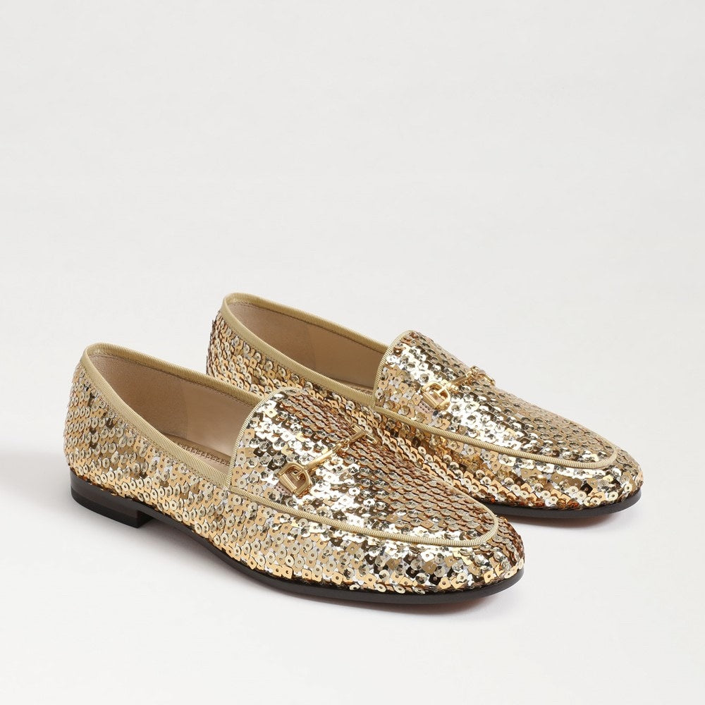Sam Edelman Loraine Gold Loafers、mySite、garagedoors4me