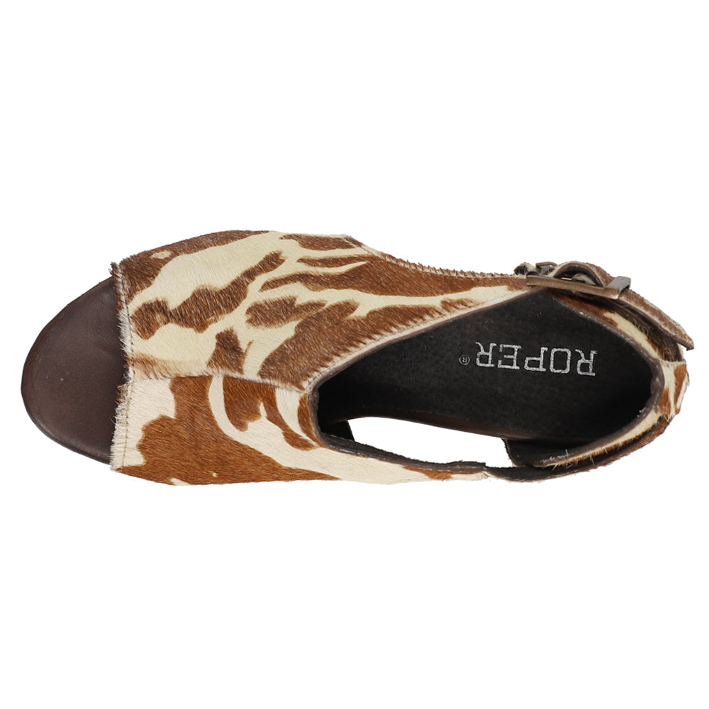 Mika Cow Peep Toe Shootie Pumps、mySite、gtrtttuynbv