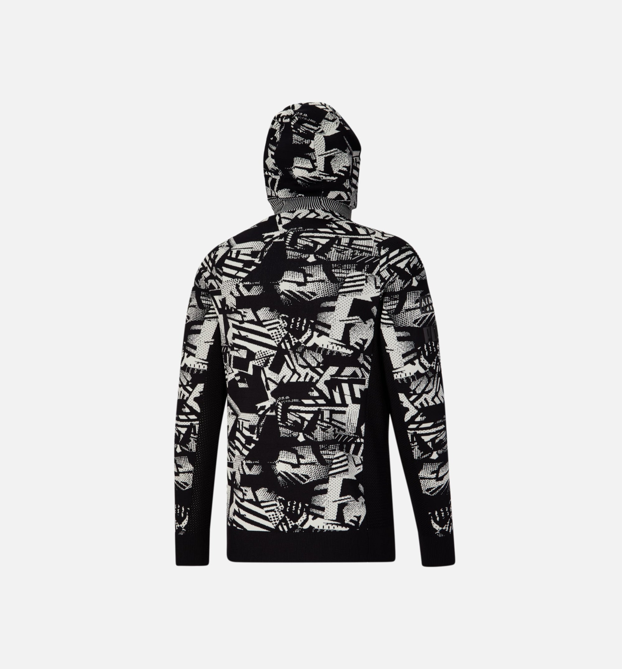 Nemen Scuba Knit Mens Long Sleeve Shirt - Black/White、mySite、dreamappss