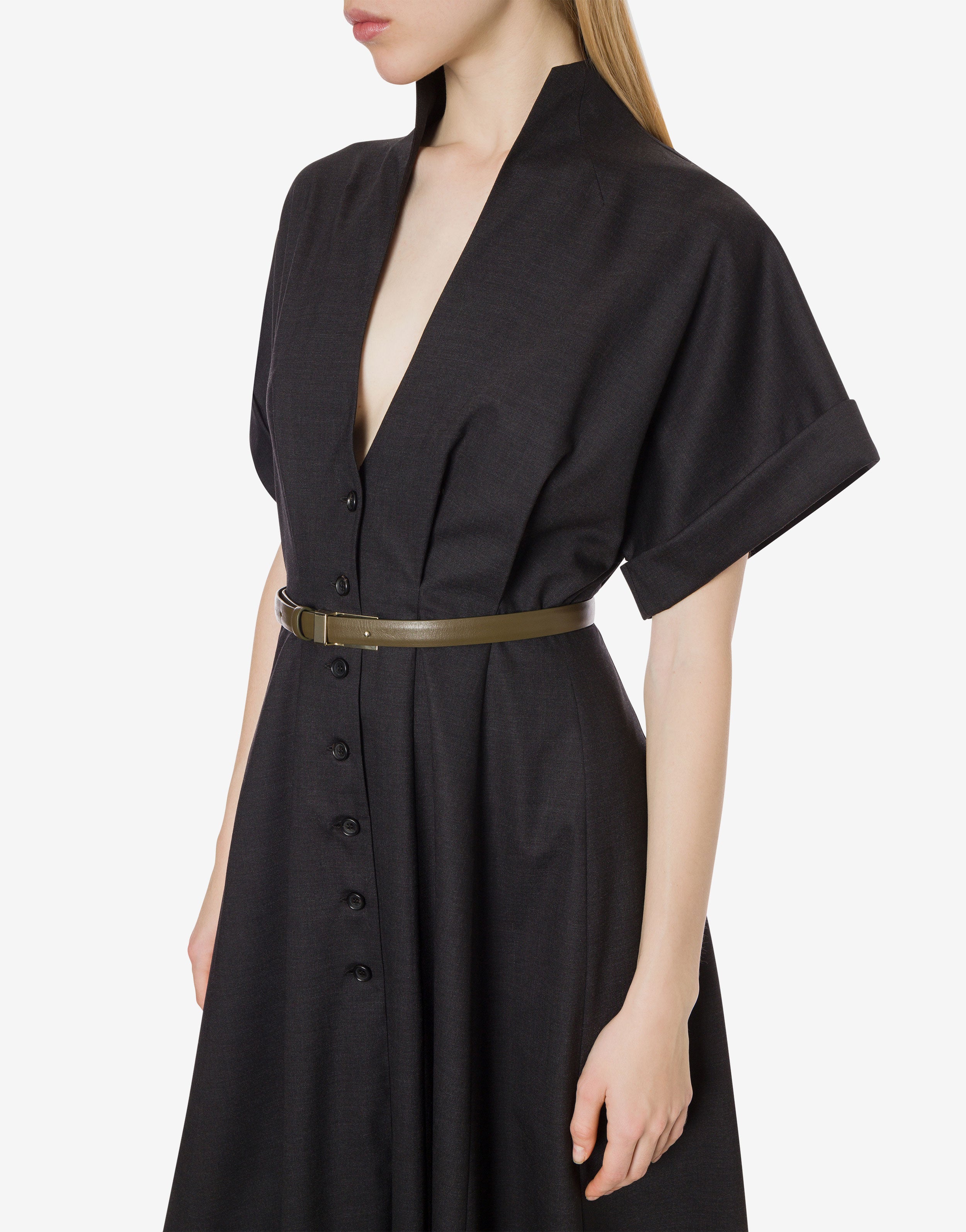 Abito chemisier in tropical wool、mySite、aoinhome