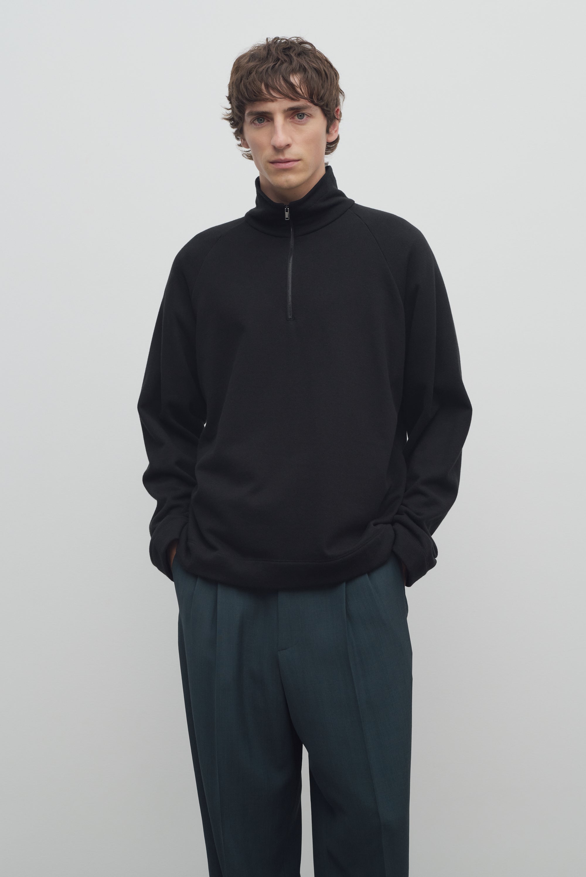 Gallagher Sweater in Cotton and Cashmere、mySite、aoinhome