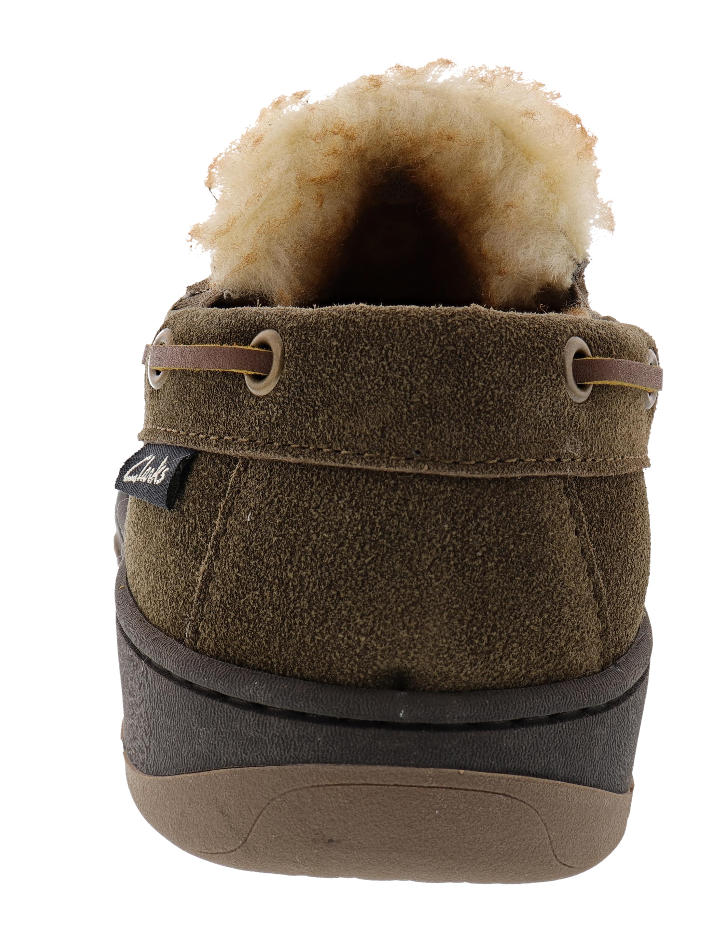 Clarks Men's Indoor Outdoor Moccasin Winter Slippers Justin、mySite、dreamappss