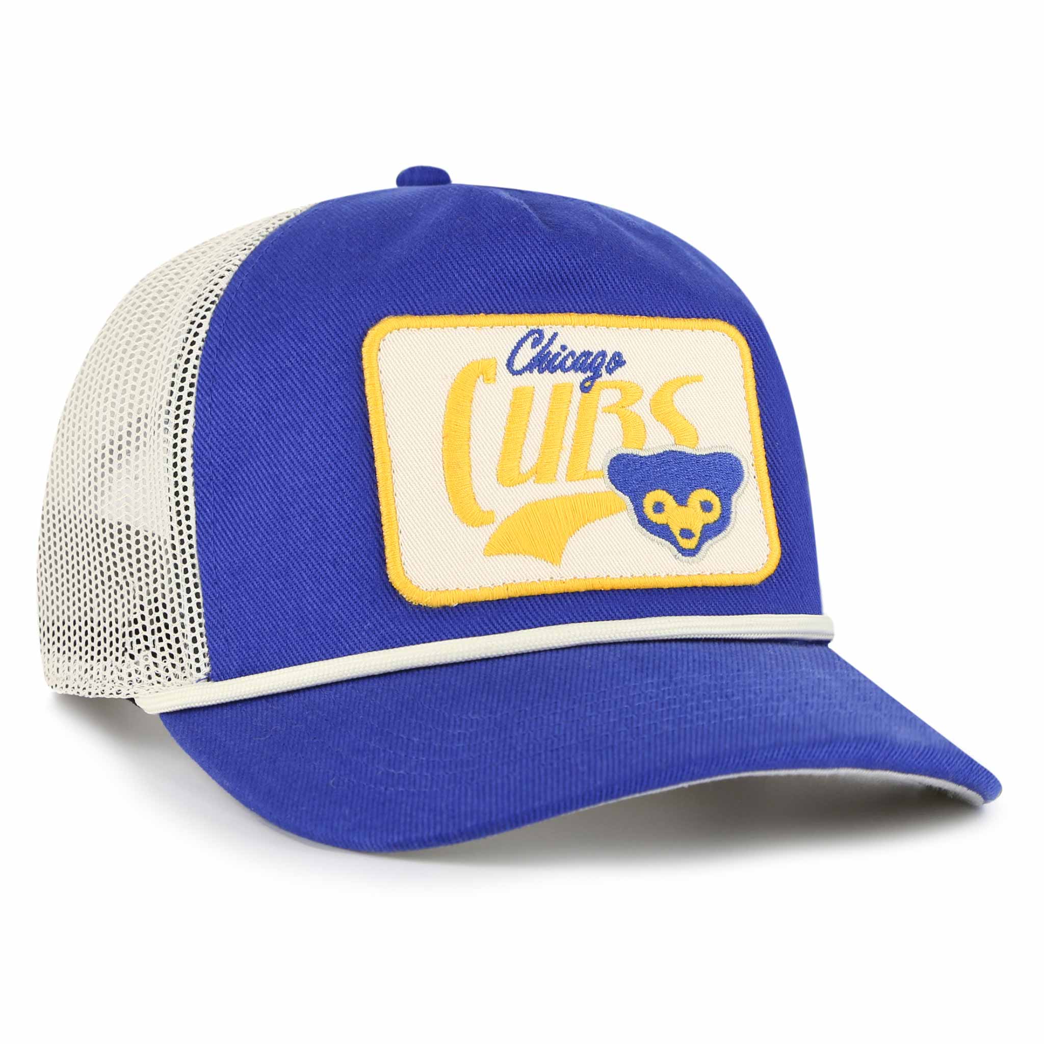 Chicago Cubs 47 Brand Emmett 1969 Bear Rope Hitch Mesh Adjustable Cap、mySite、vikingsvslions