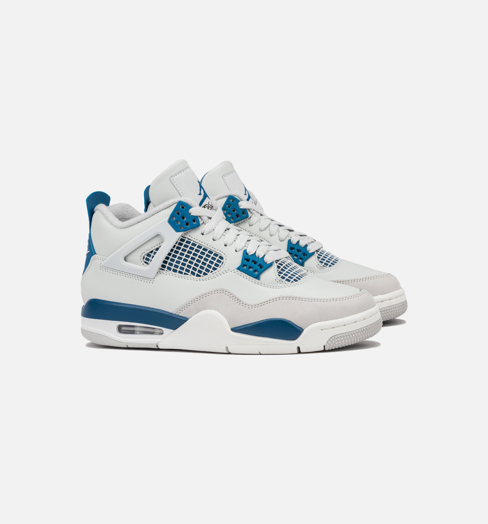 Air Jordan 4 Retro Industrial Blue Mens Lifestyle Shoe - Off White/ Industrial Blue/Neutral Grey、mySite、dreamappss
