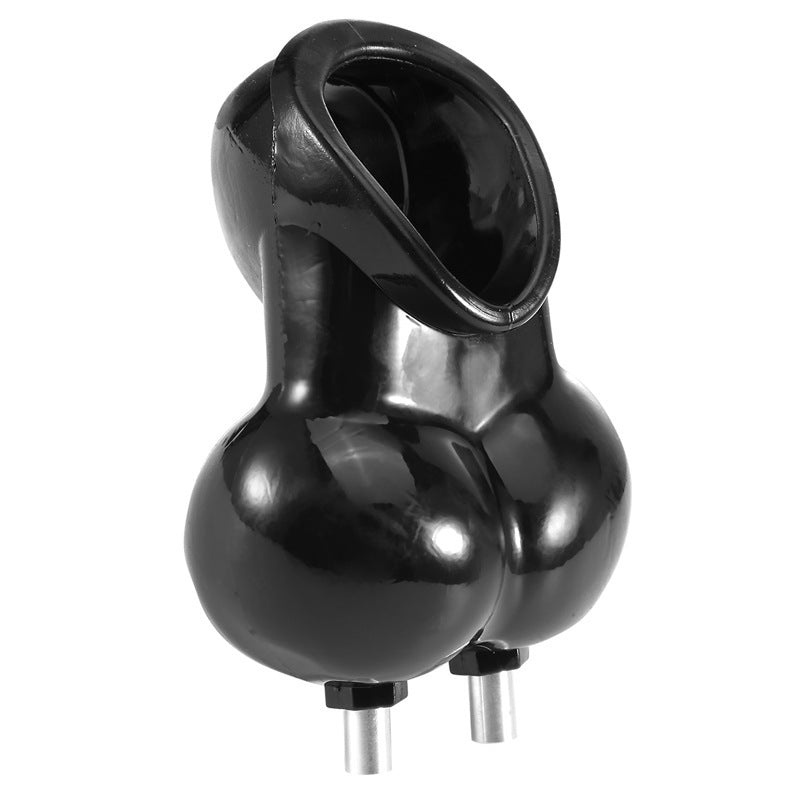 Mystim Electro Shock Scrotum Set | Black | Testicles | Fetish、mySite、bottomscart