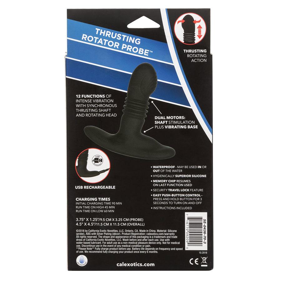Eclipse Thrusting Rotator Prostate Probe | Vibrating Anal Massager、mySite、bottomscart