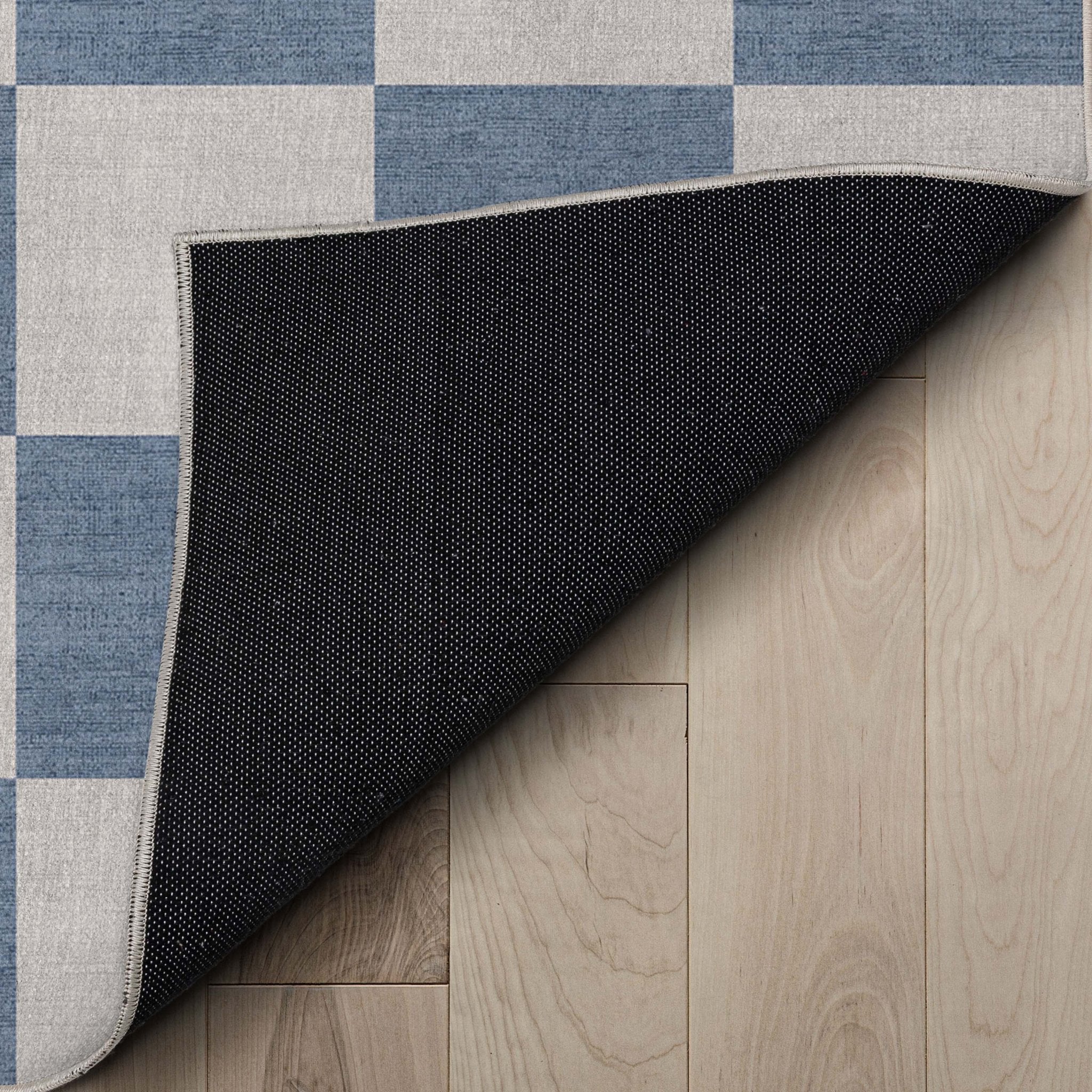 Squares Modern Geometric Boxes Flat-Weave Rug、mySite、gigharbornorthrealestate