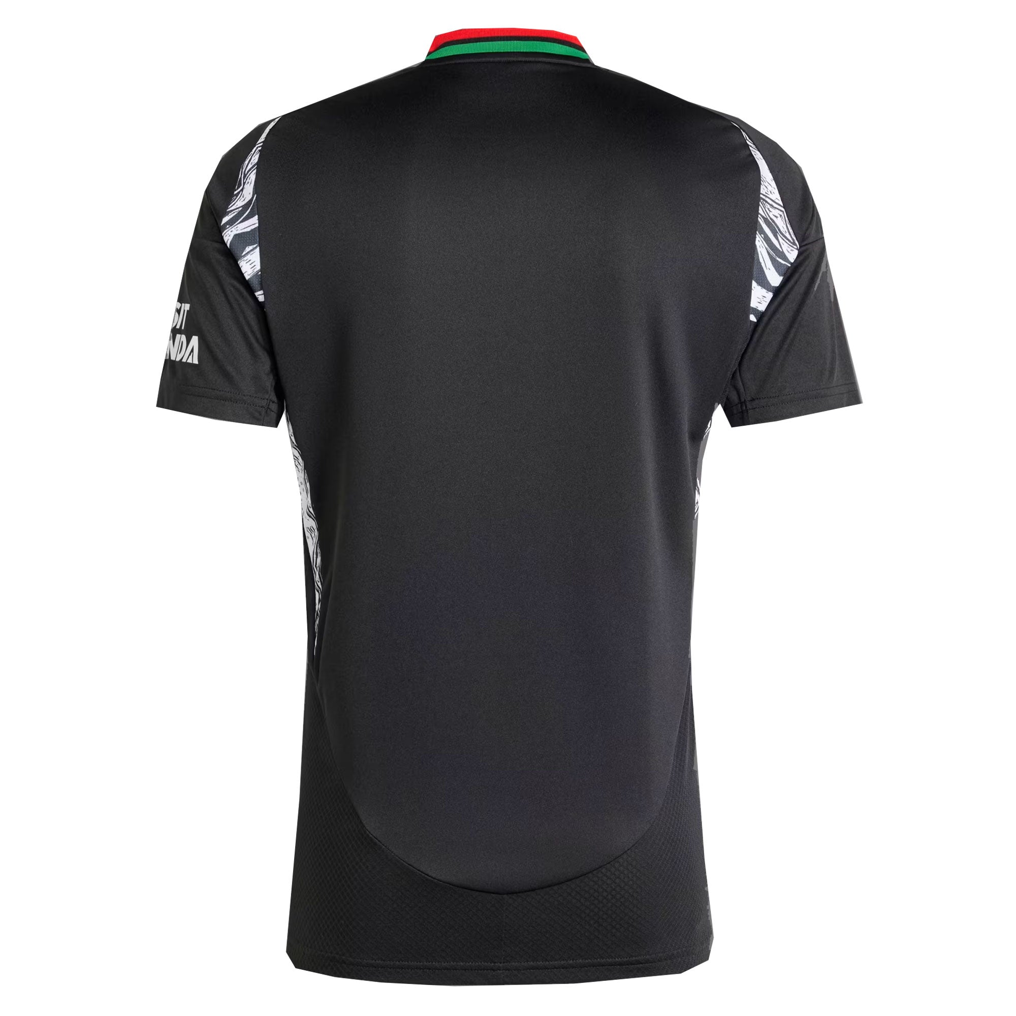 adidas Men's Arsenal 2024/25 Away Jersey Black、mySite、noshort