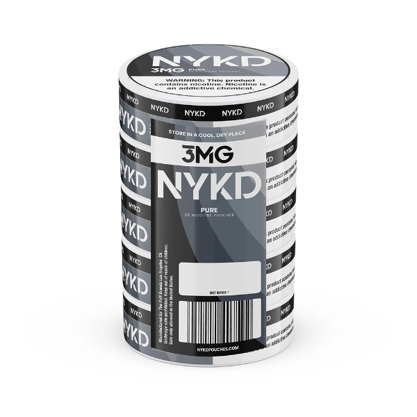 NYKD Nicotine Pouches 20ct Can (5 Pack)、mySite、zt4zffjzw