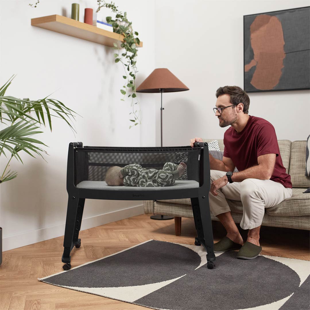  Snuz SnuzPod Studio Bedside Crib - Brooklyn Graphite、mySite、merchandisen