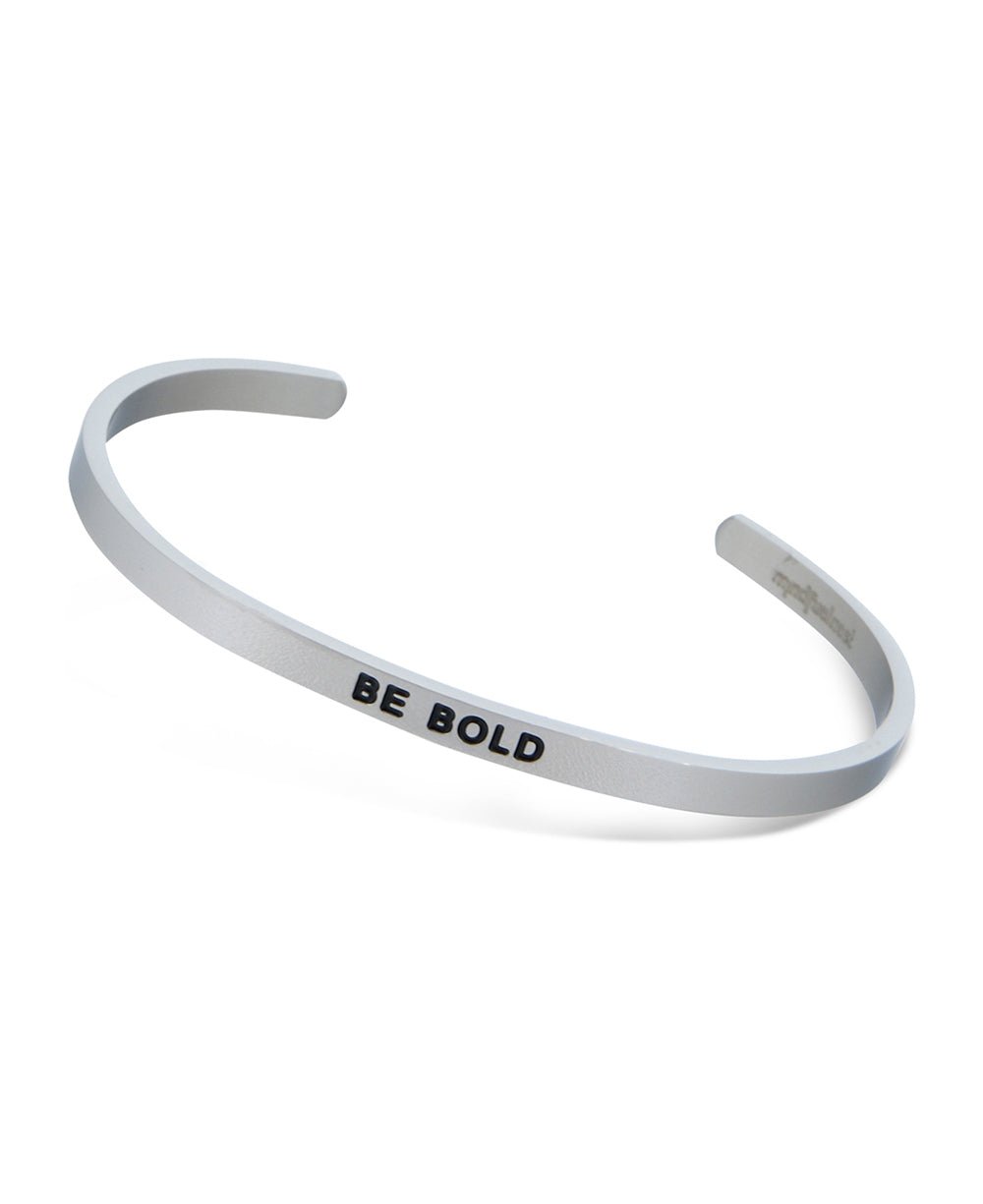 Be Brave, Be Bold, Be Yourself Stainless Steel Bracelet、mySite、topwebapps