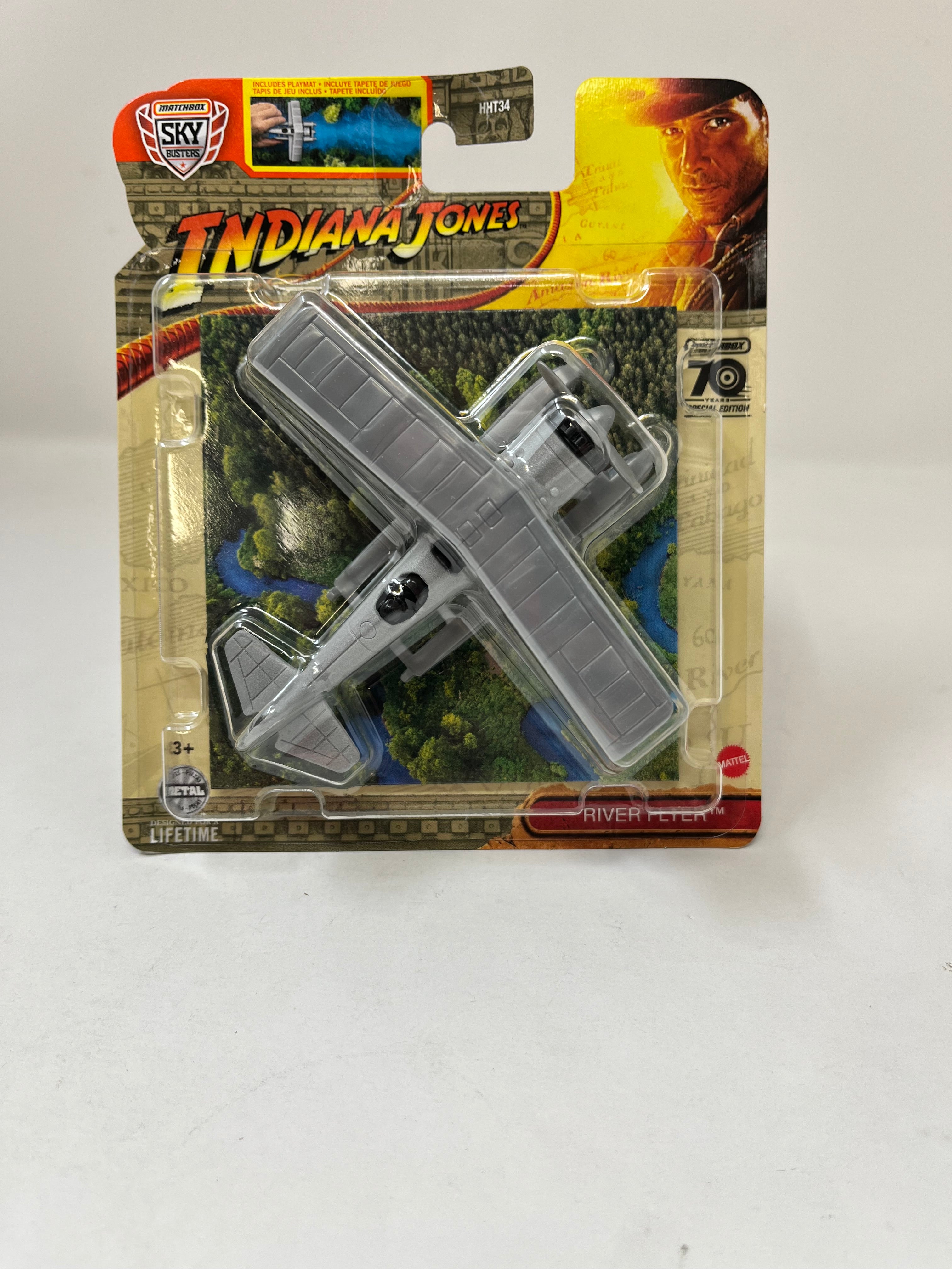 Indiana Jones River Flyer * 2023 Matchbox Sky Busters NEW! Case J、mySite、hgirdovlk