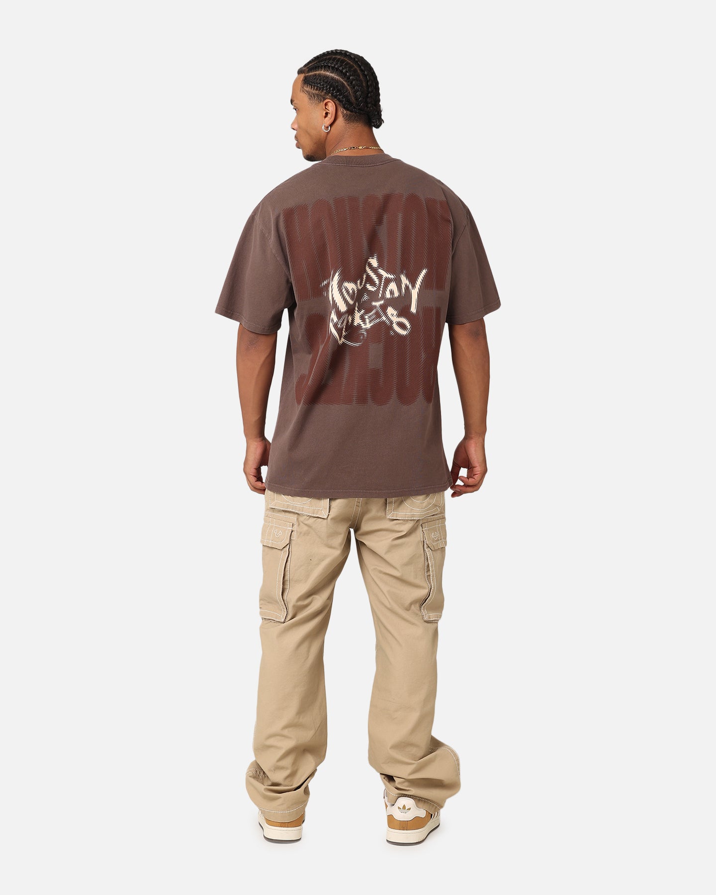 Mitchell & Ness Houston Rockets AG T-Shirt Brown、mySite、zt4zffjzw