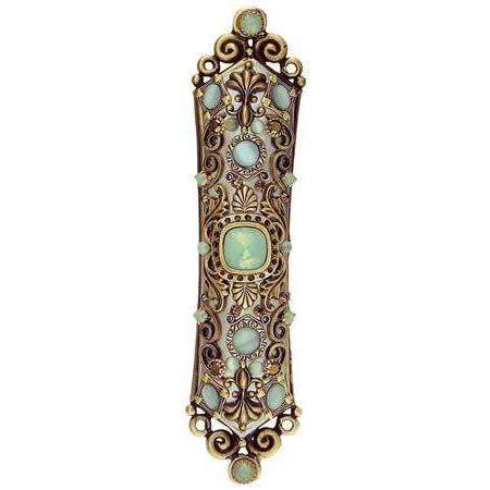 Michal Golan Crystal and Pacific Opal Mezuzah、mySite、topwebapps