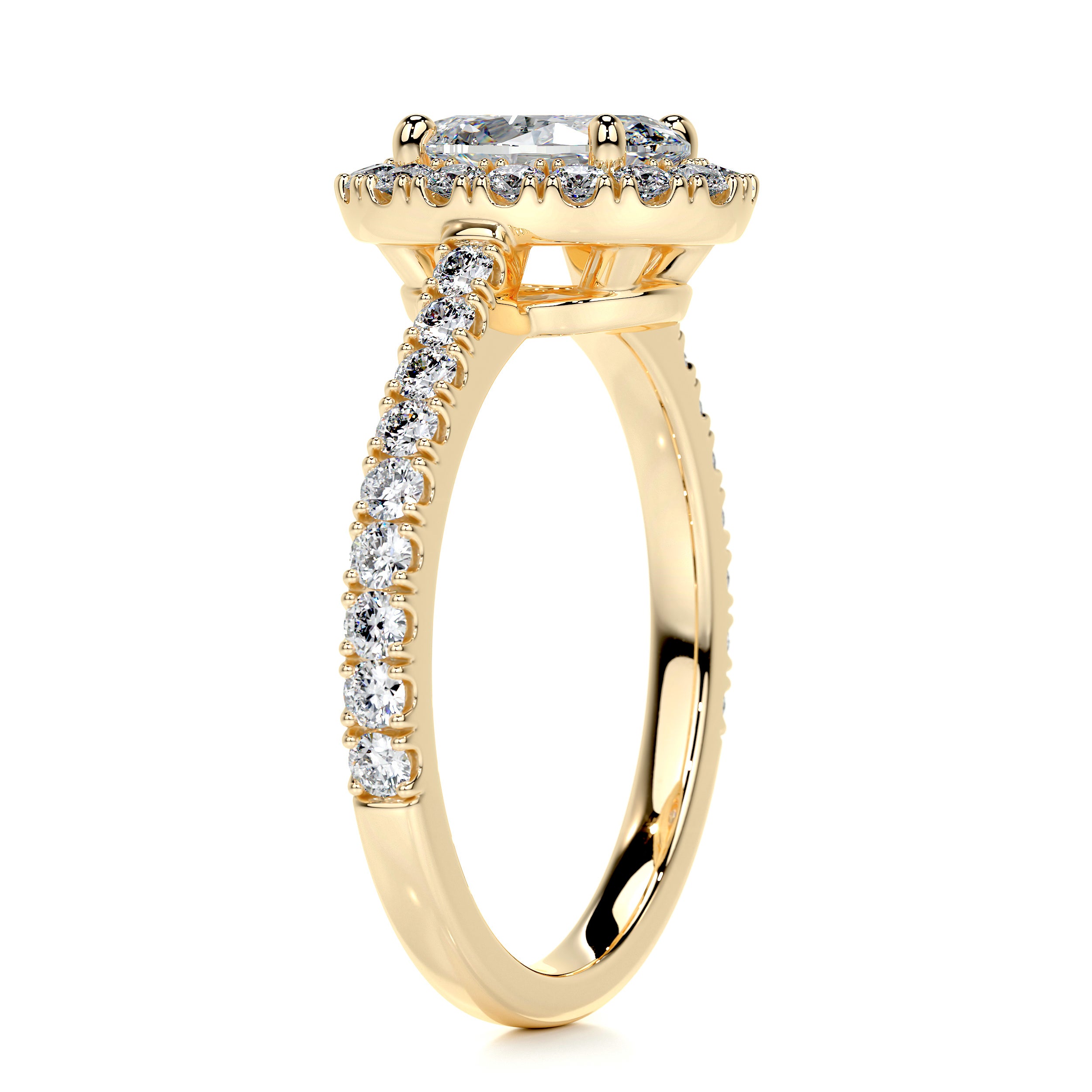 Maria Diamond Engagement Ring -18K Yellow Gold、mySite、hinf8tx79