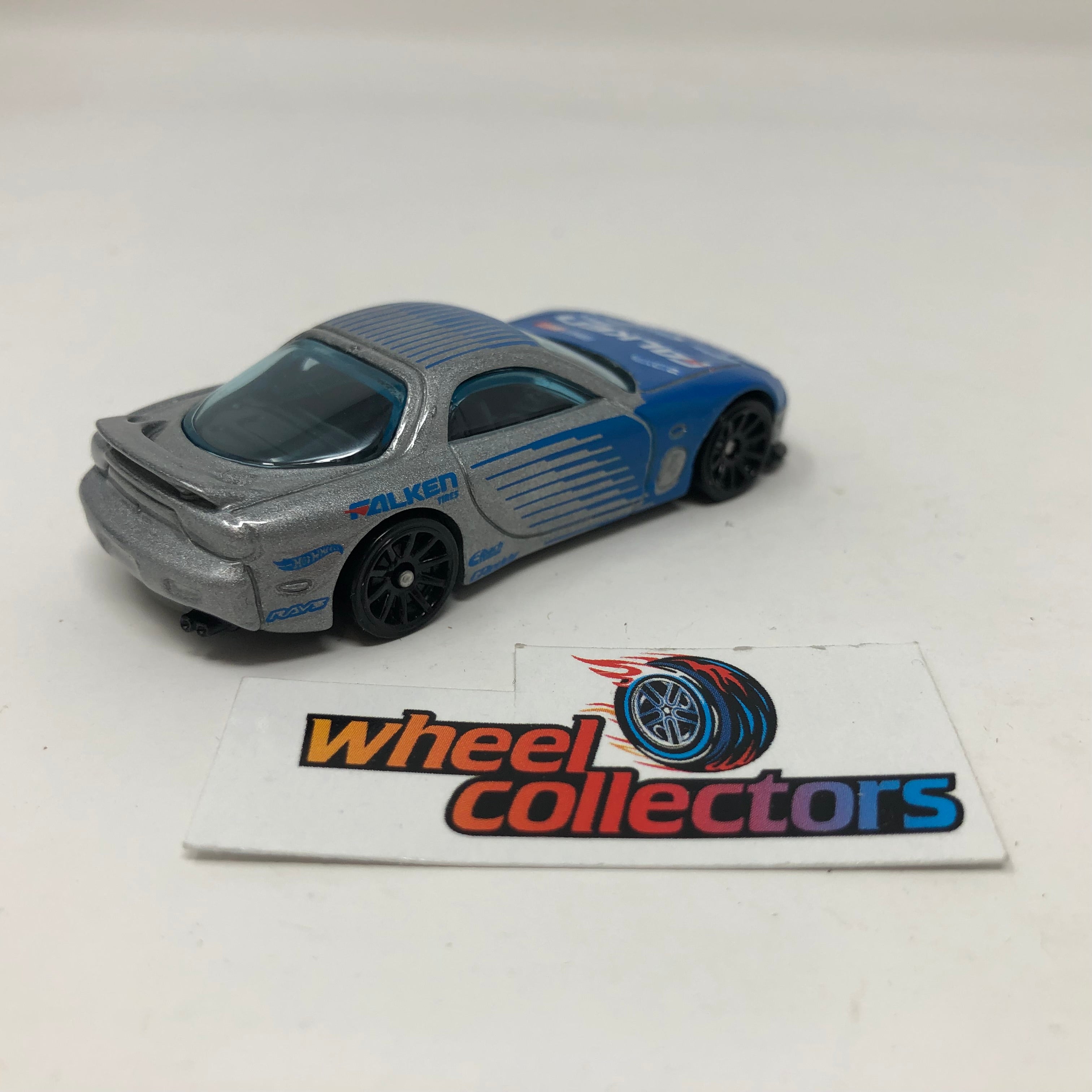 '95 Mazda RX-7 * Blue / Silver * Hot Wheels Loose 1:64 Scale、mySite、hgirdovlk