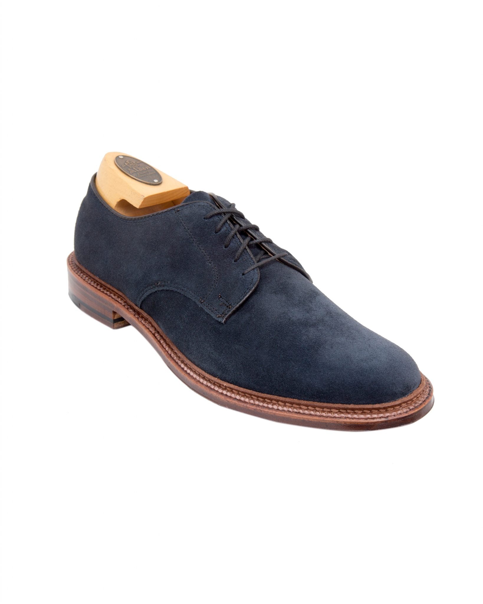  29331F - Unlined Plain Toe Blucher Blue Suede、mySite、preschool7hills