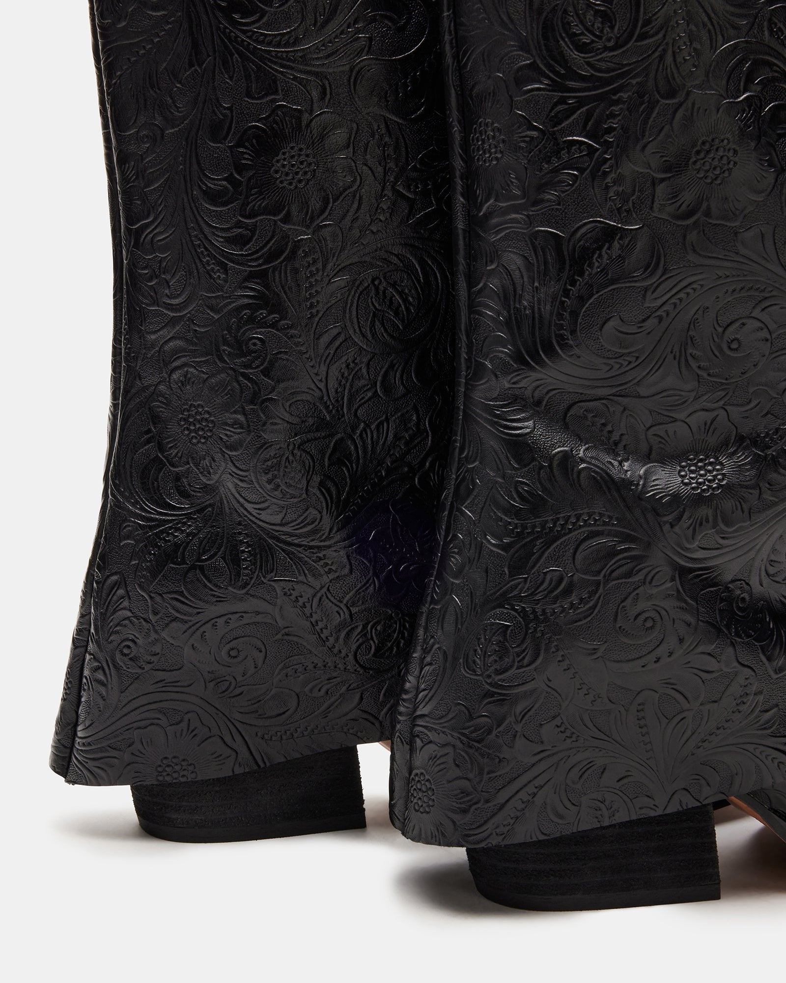 SORVINO EMBOSSED BLACK LEATHER、mySite、gtrtttuynbv