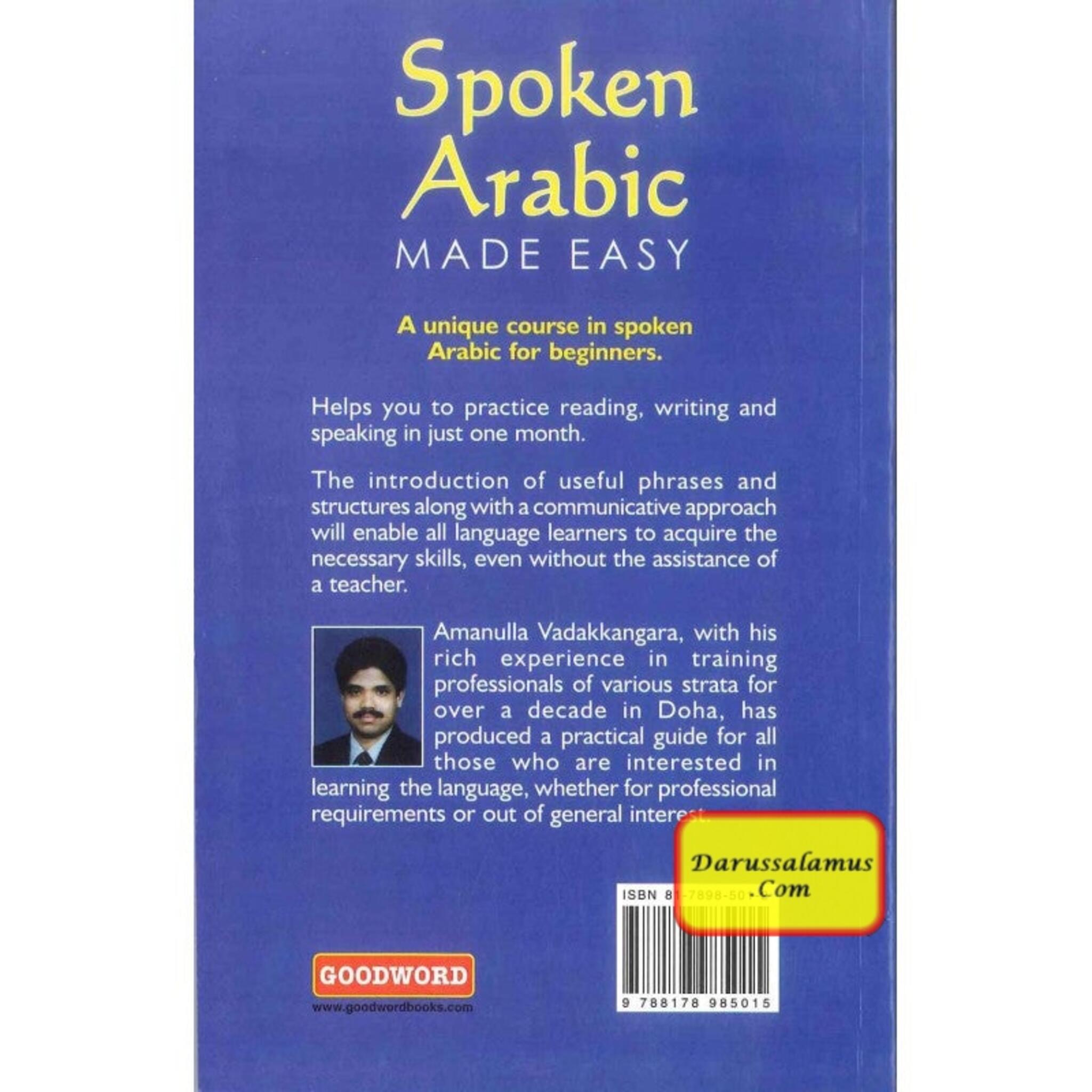 Spoken Arabic Made Easy By Amanulla Vadakkangara、mySite、topwebapps