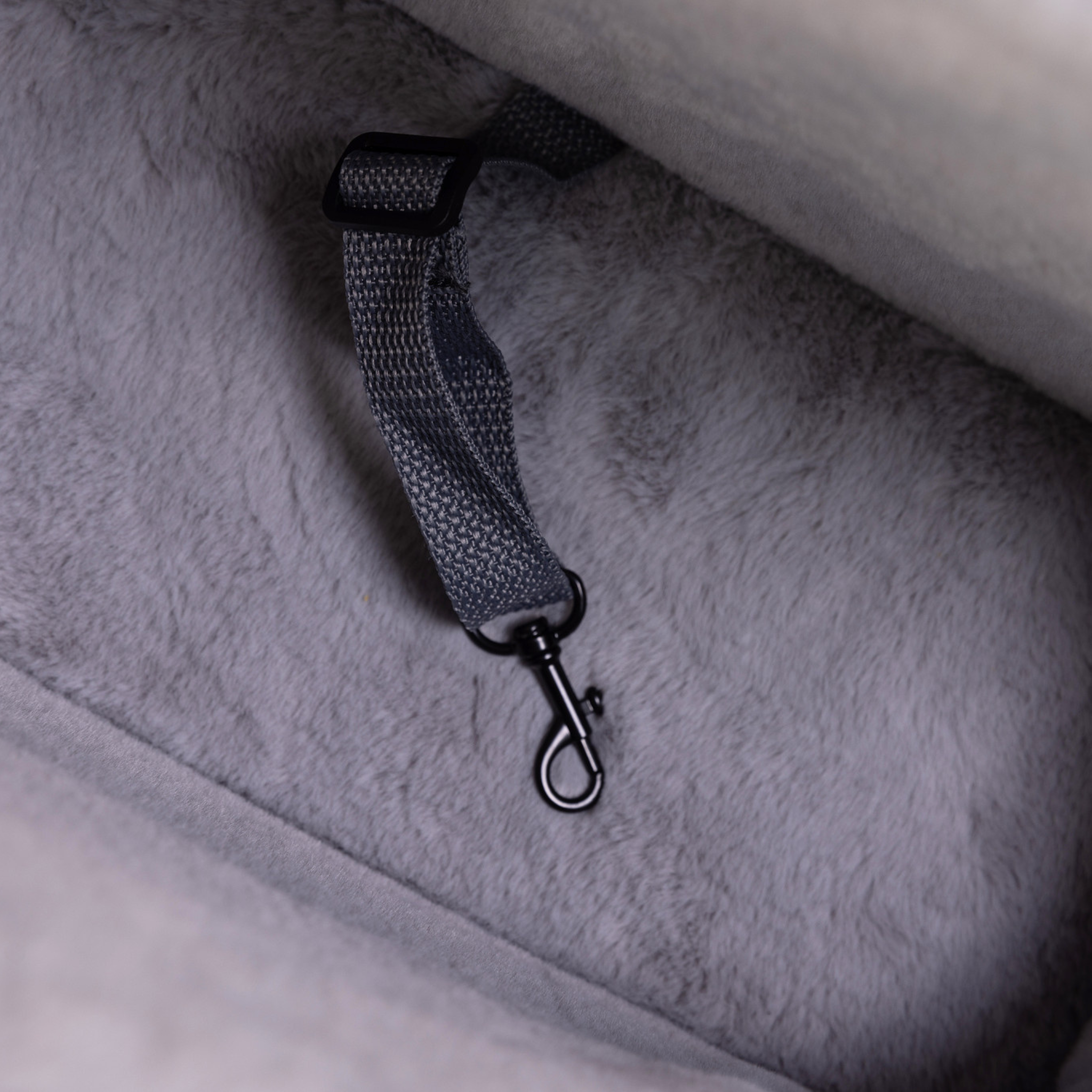 PupTote™ 3-in-1 Faux Leather Dog Carrier Bag 2.0 - Slate Grey、mySite、solidvoid