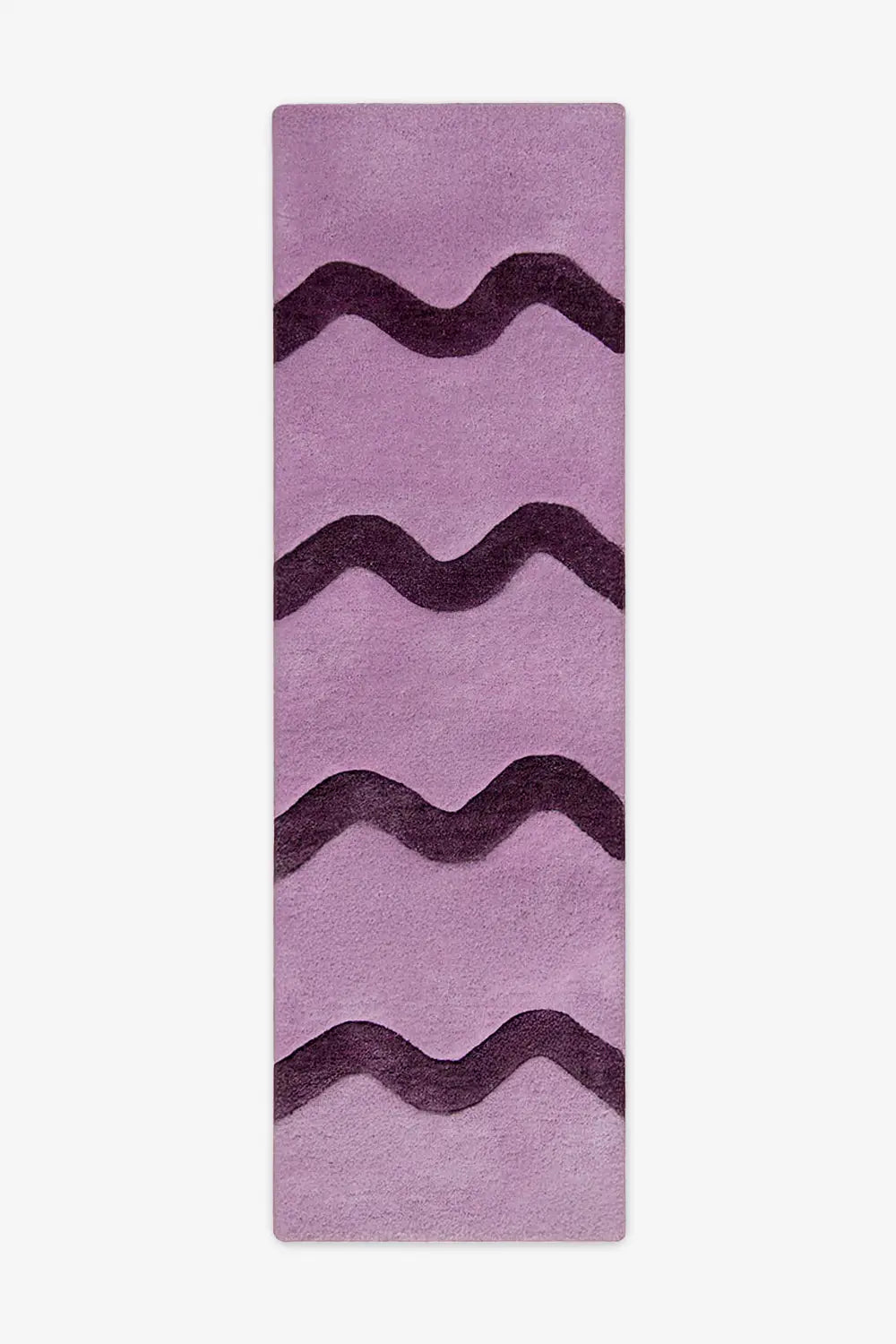 Wavy Stripe Hand Tufted Wool Runner Rug、mySite、gigharbornorthrealestate