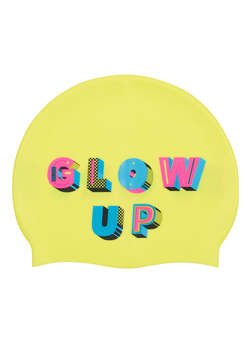 Sporti Glow Up Silicone Swim Cap、mySite、noshort