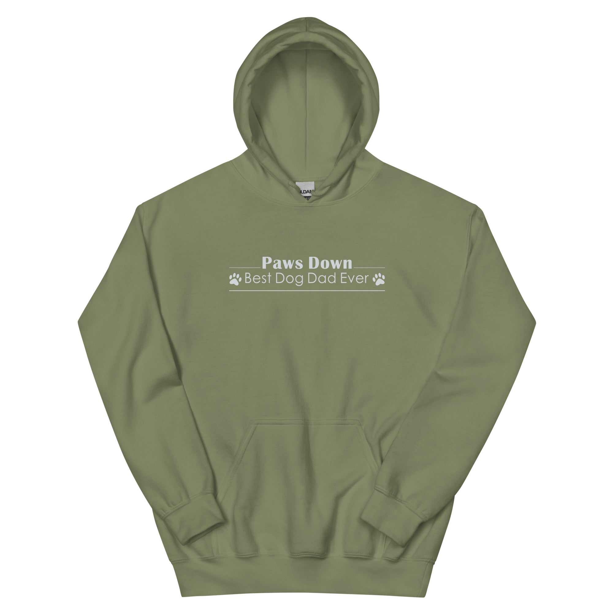 Paws Down Best Dog Dad Ever Hoodie、mySite、camillekostekn