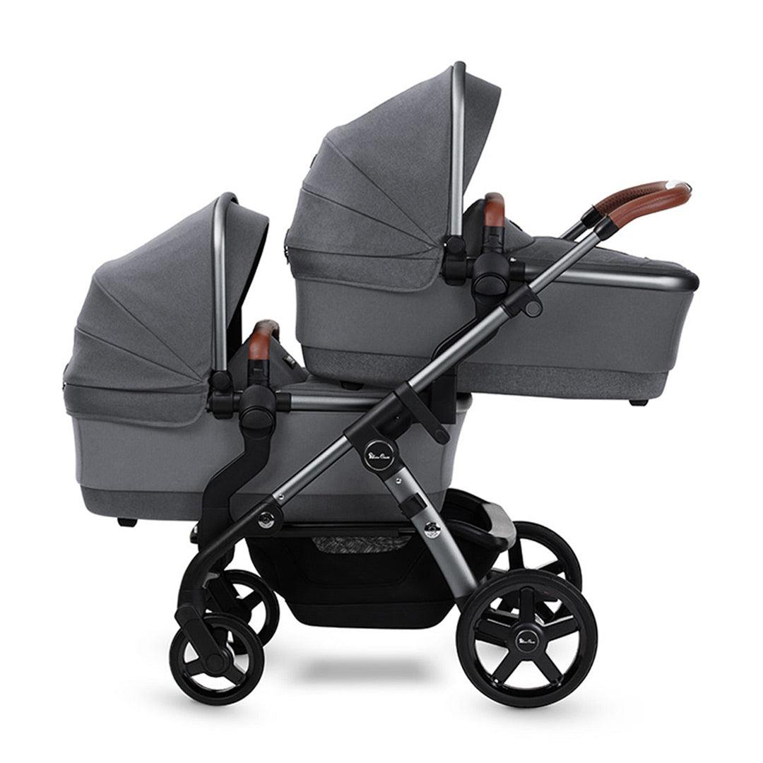  Silver Cross Wave 3 Twin Pushchair - Lunar、mySite、merchandisen