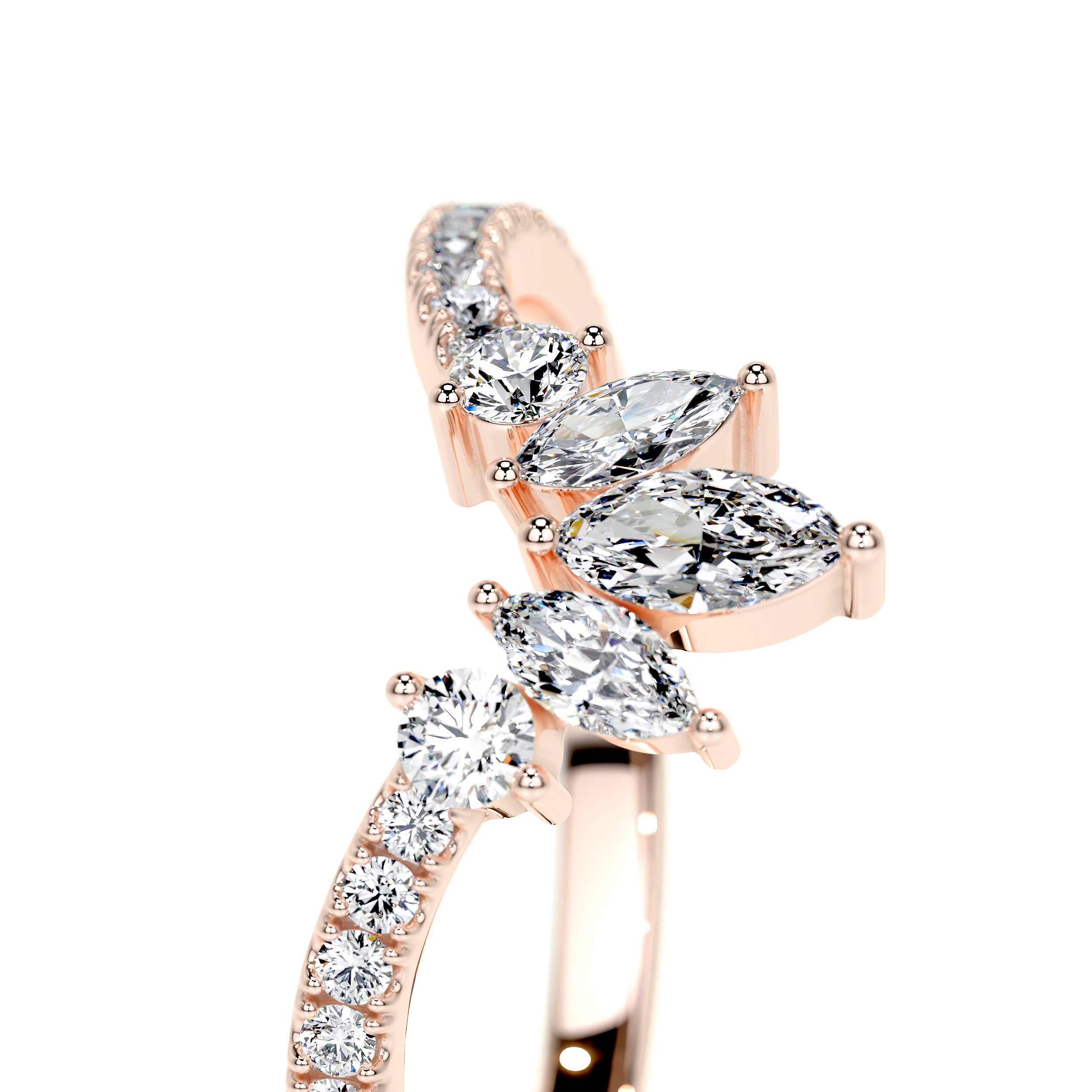 Lauren Lab Grown Diamond Wedding Ring (0.30 Carat) -14K Rose Gold、mySite、hinf8tx79