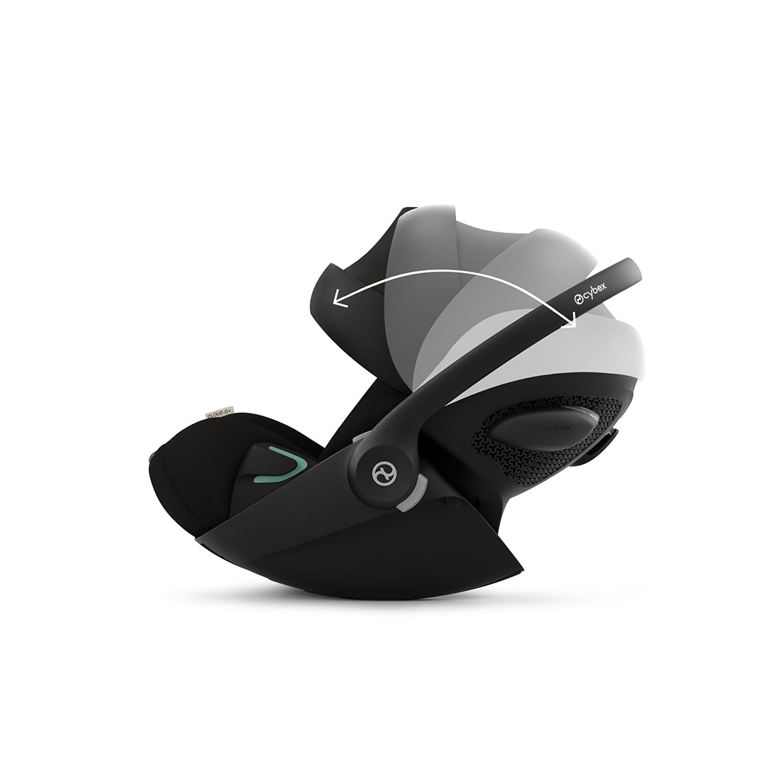  CYBEX Cloud G i-Size Plus Car Seat - Moon Black、mySite、merchandisen