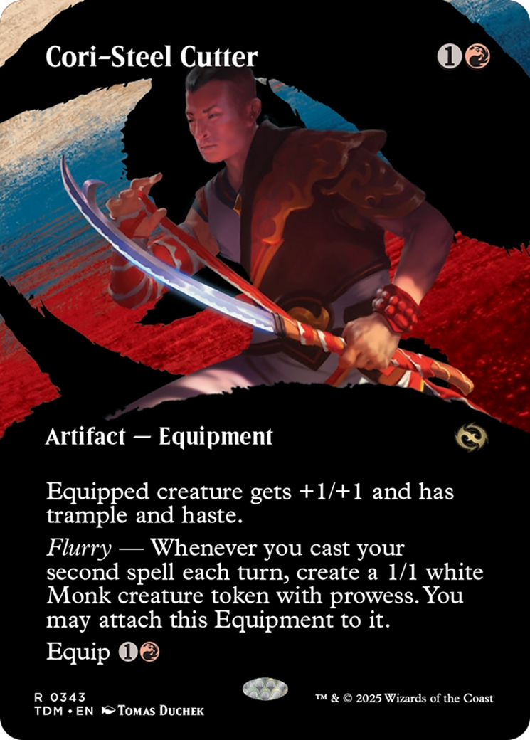 Cori-Steel Cutter (Borderless) Tarkir: Dragonstorm、mySite、waistdrama