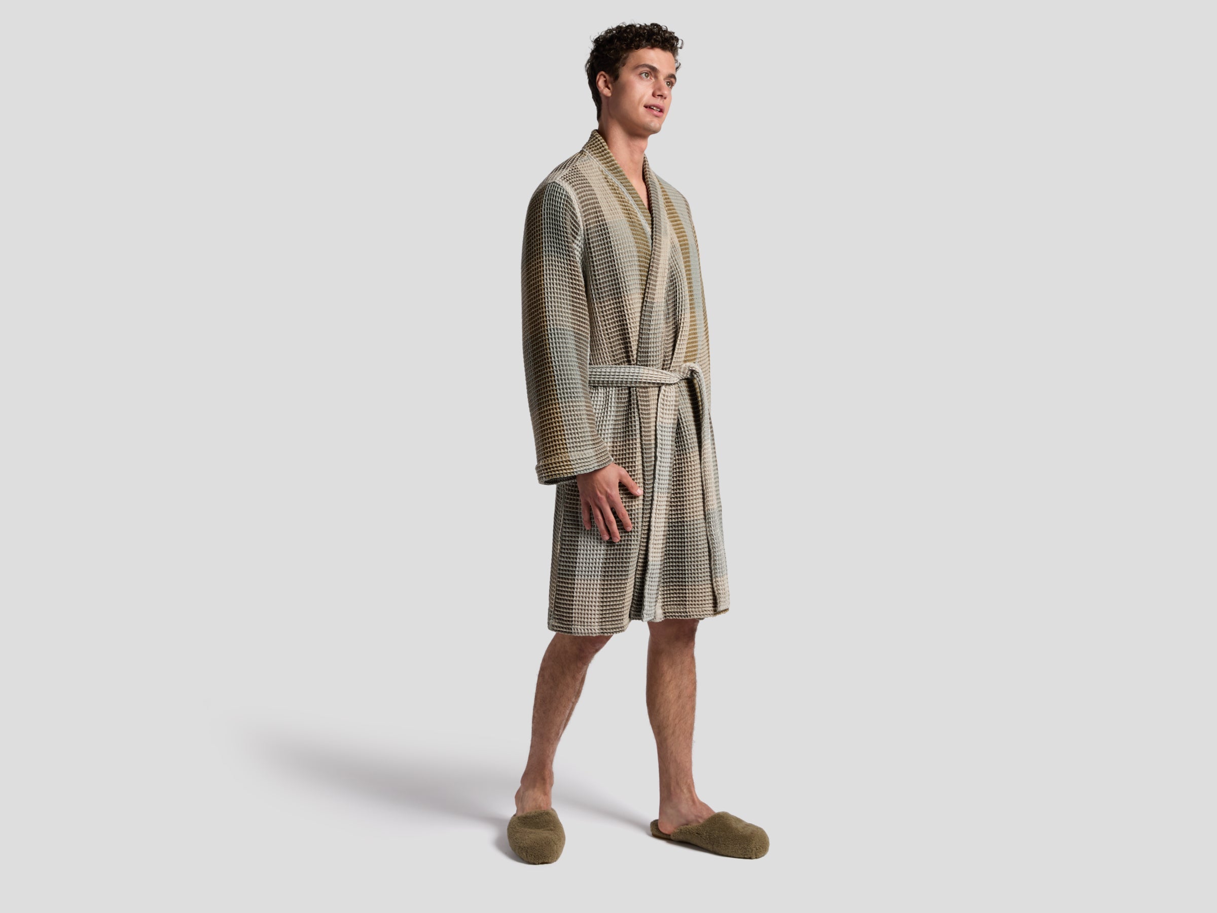  Organic Plaid Waffle Robe、mySite、sugarbowlscore