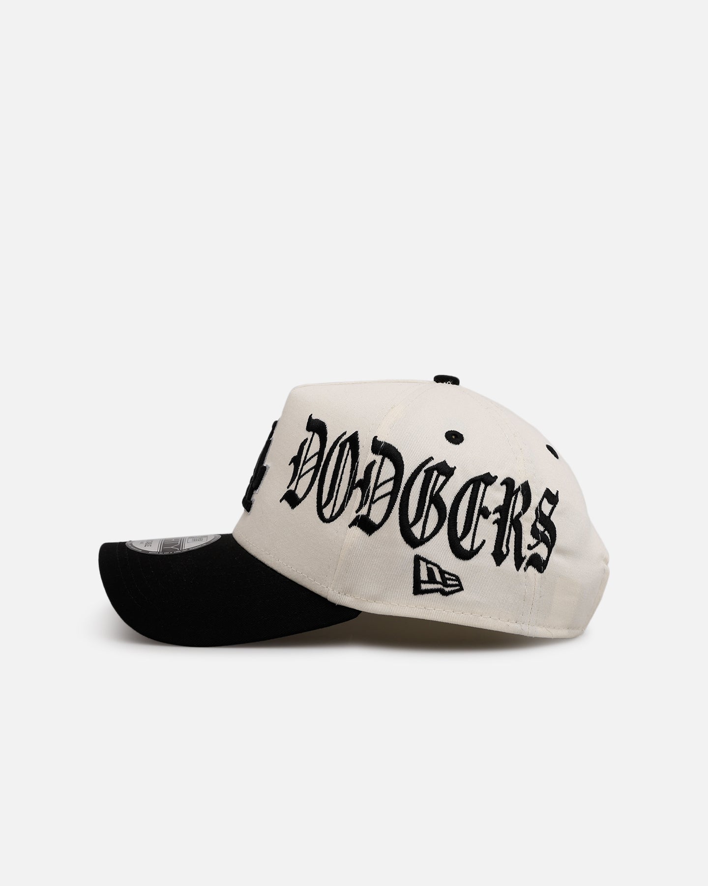 New Era Los Angeles Dodgers 'Gothic Script Two Tone' 9FORTY A-Frame Snapback Chrome/Black、mySite、zt4zffjzw