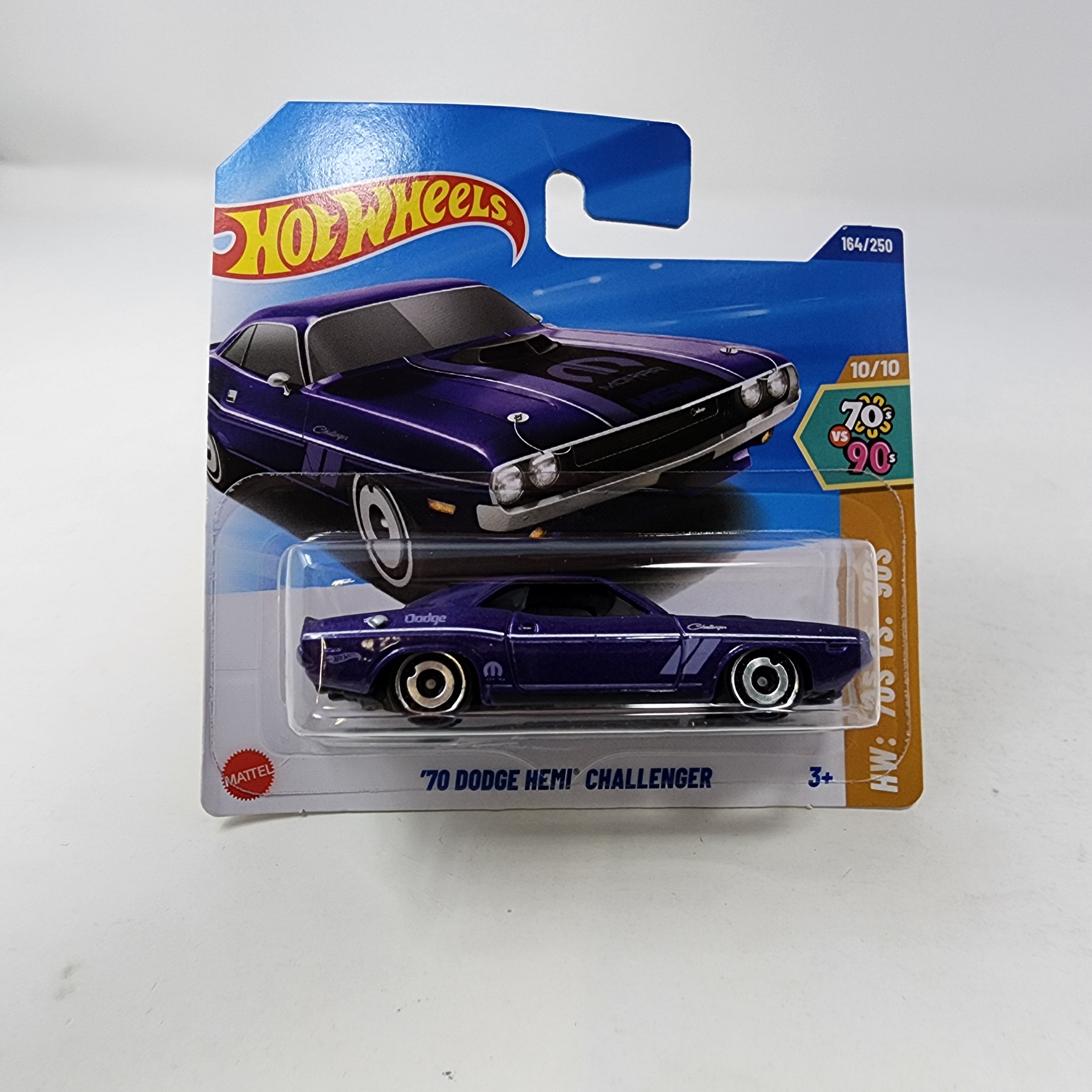 '70 Dodge HEMI Challenger #164 * Purple * 2025 Hot Wheels NEW! Case J、mySite、hgirdovlk