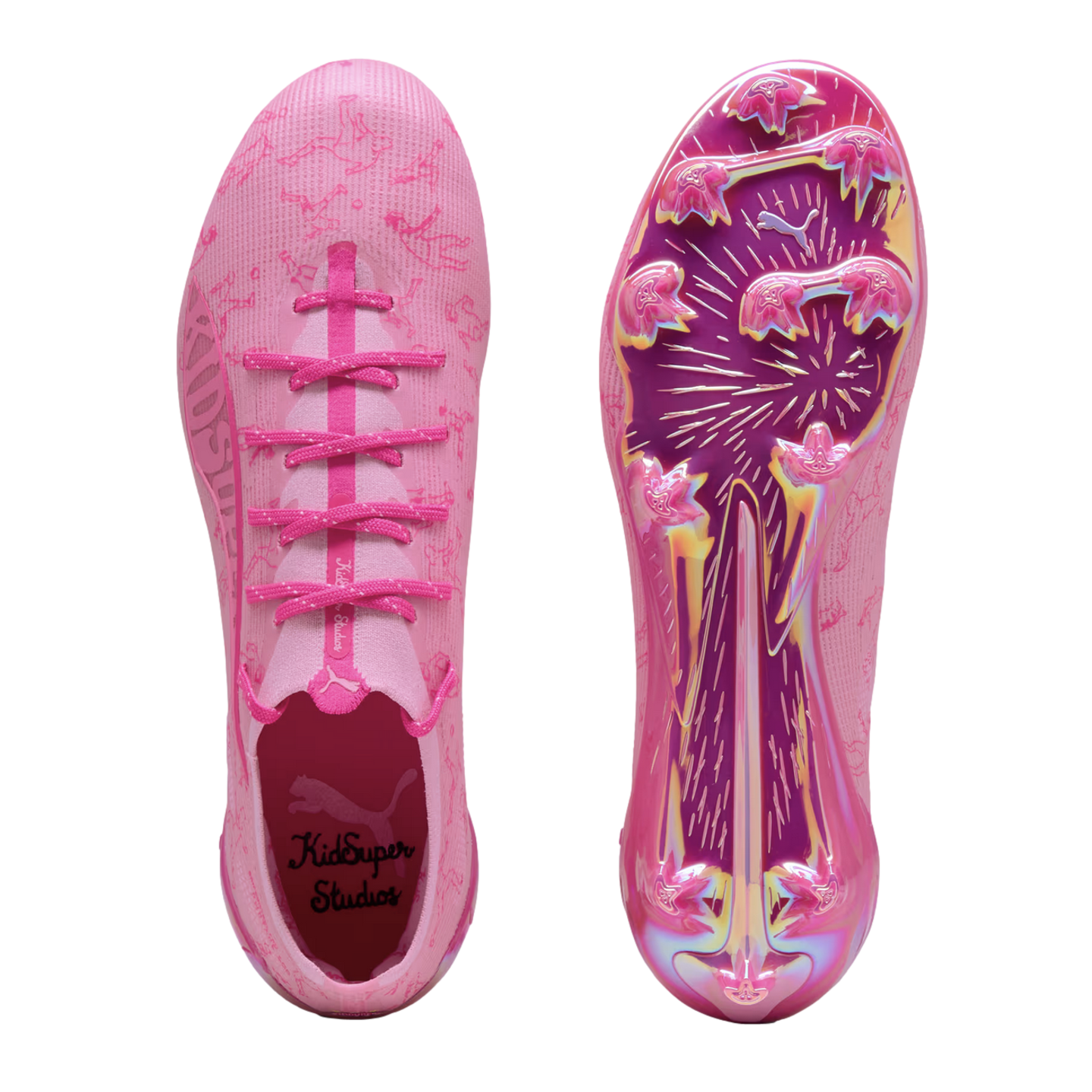 Puma Ultra 5 Ultimate x KidSuper Firm Ground Cleats、mySite、noshort