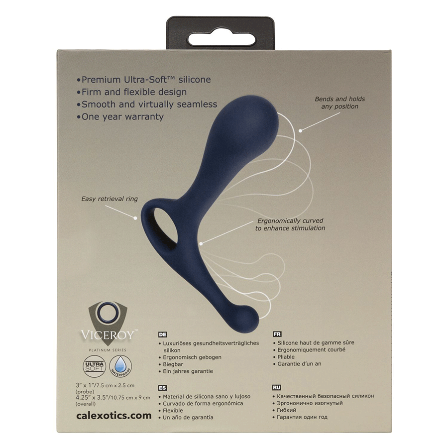 Viceroy Direct Blue Silicone Anal Probe by Cal Exotics、mySite、bottomscart