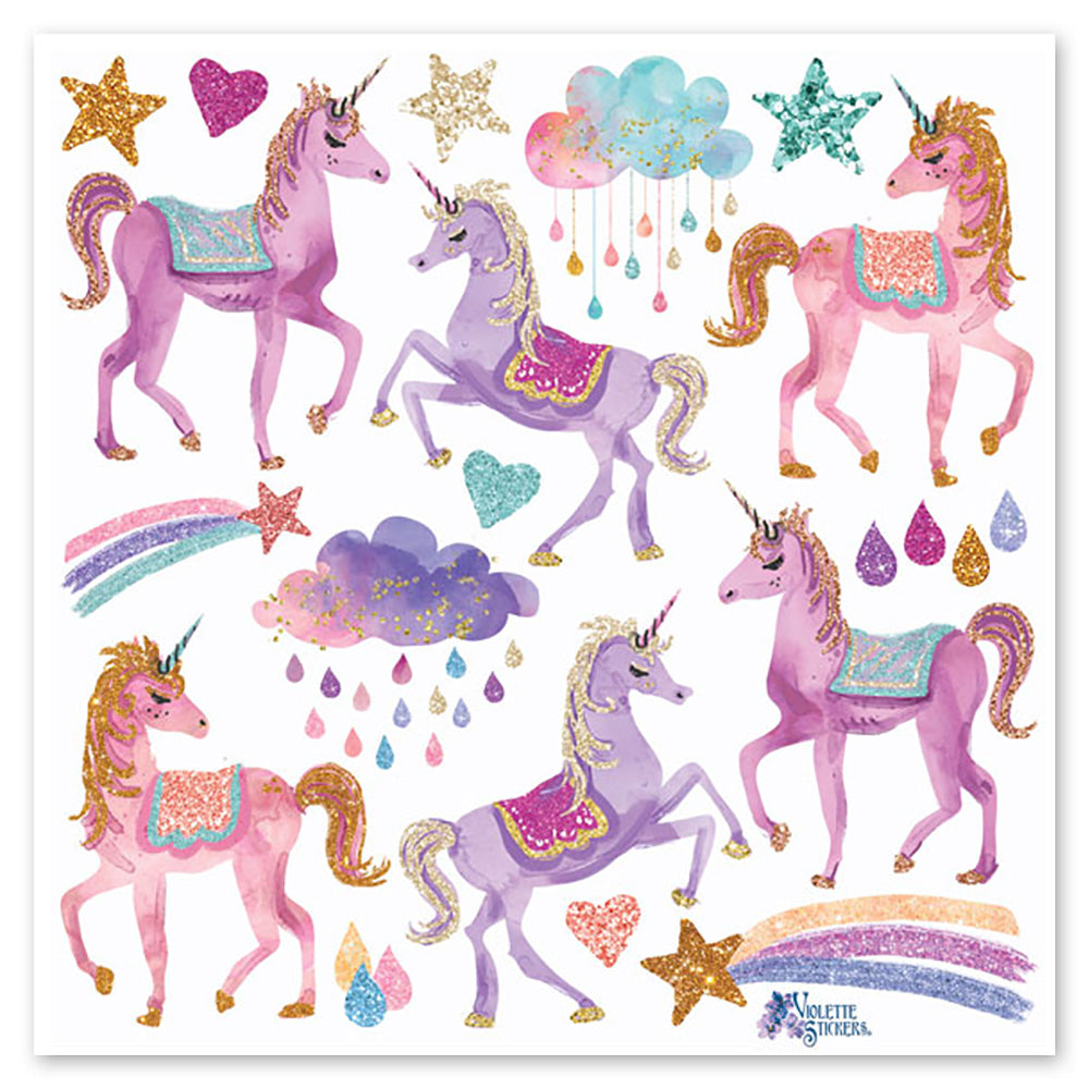  Pink Unicorn Stickers、mySite、ghnorth