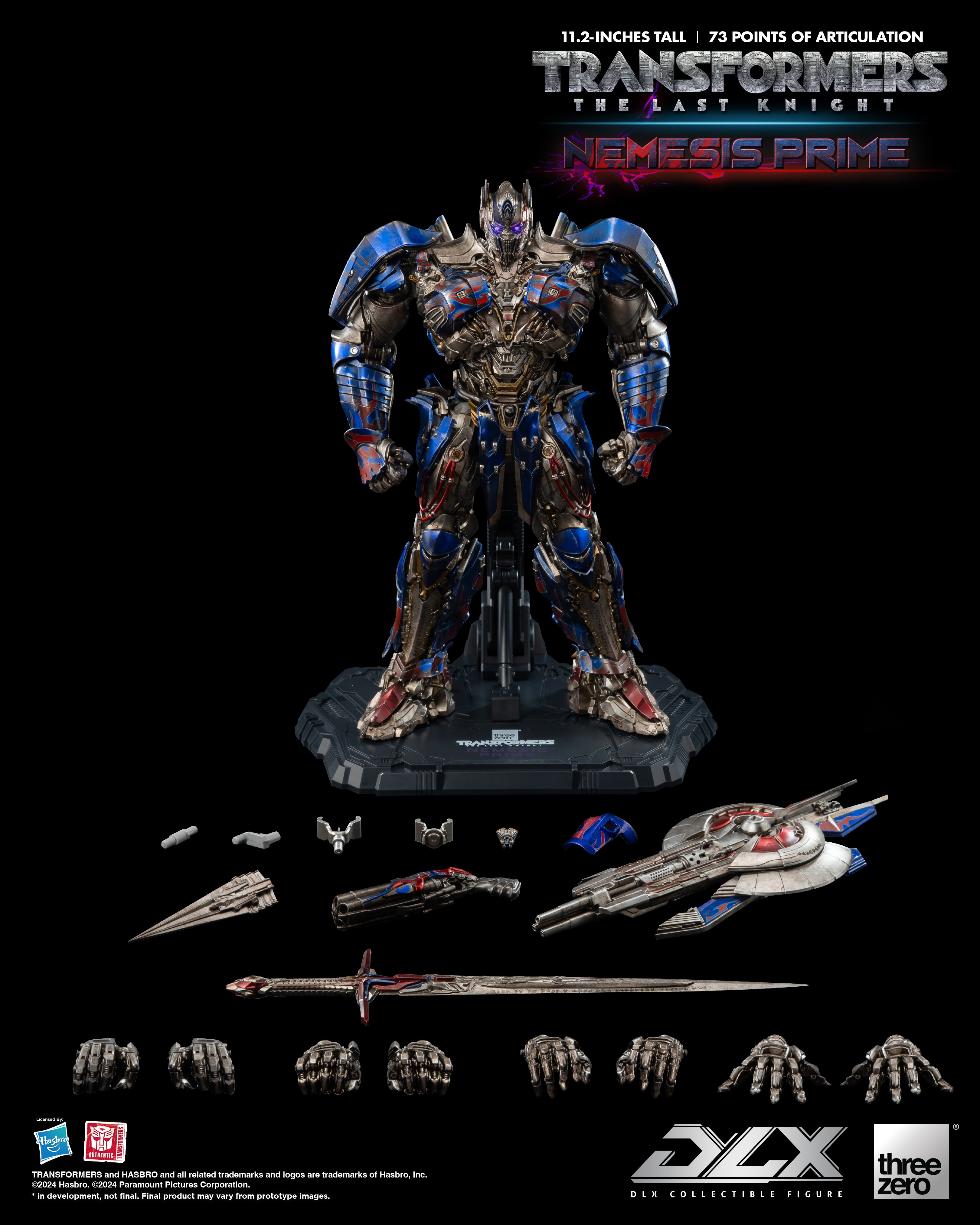 Threezero Transformers: The Last Knight DLX Nemesis Prime、mySite、hgirdovlk