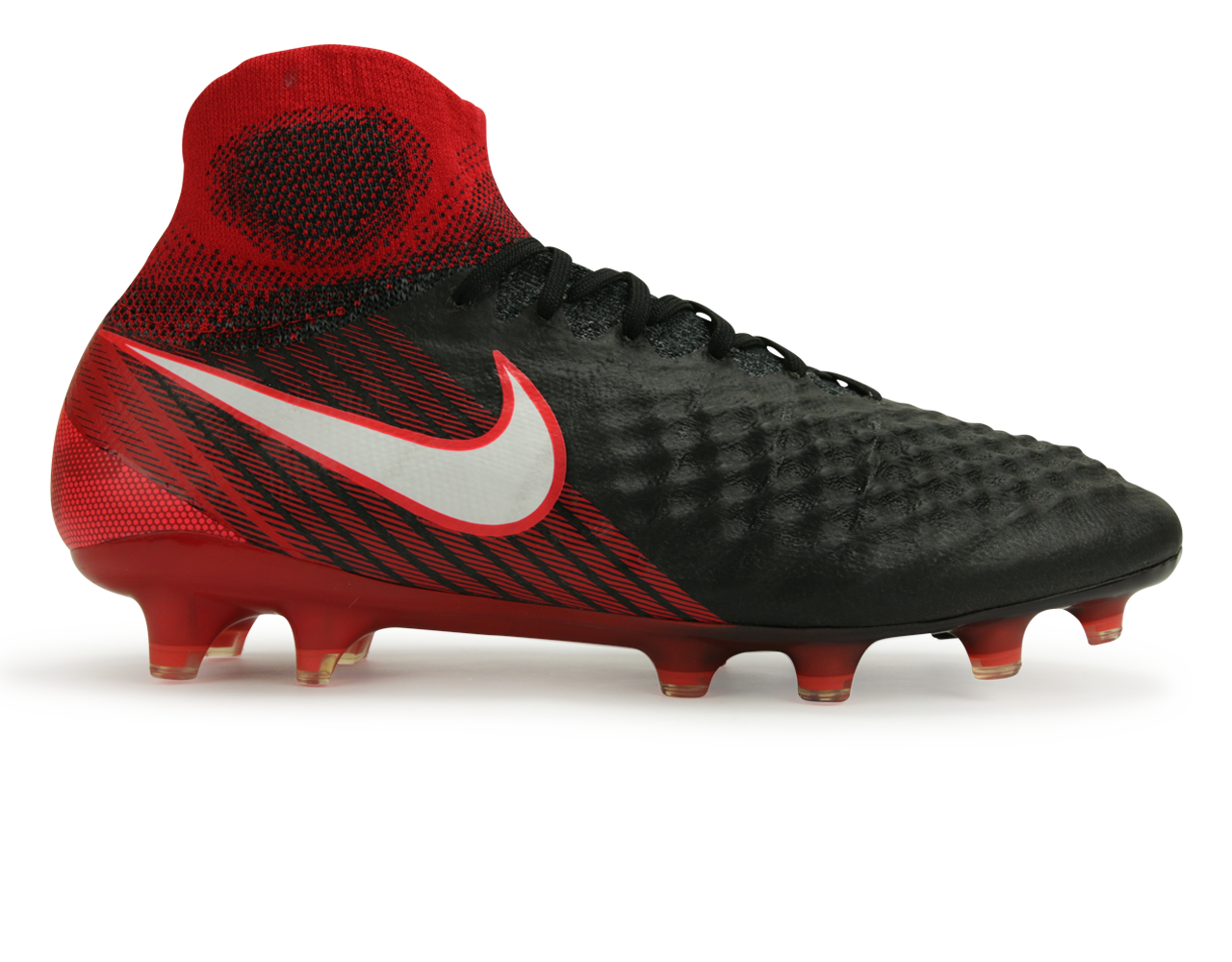 Nike Men's Magista Obra II FG Black/White/University Red、mySite、bottomscart
