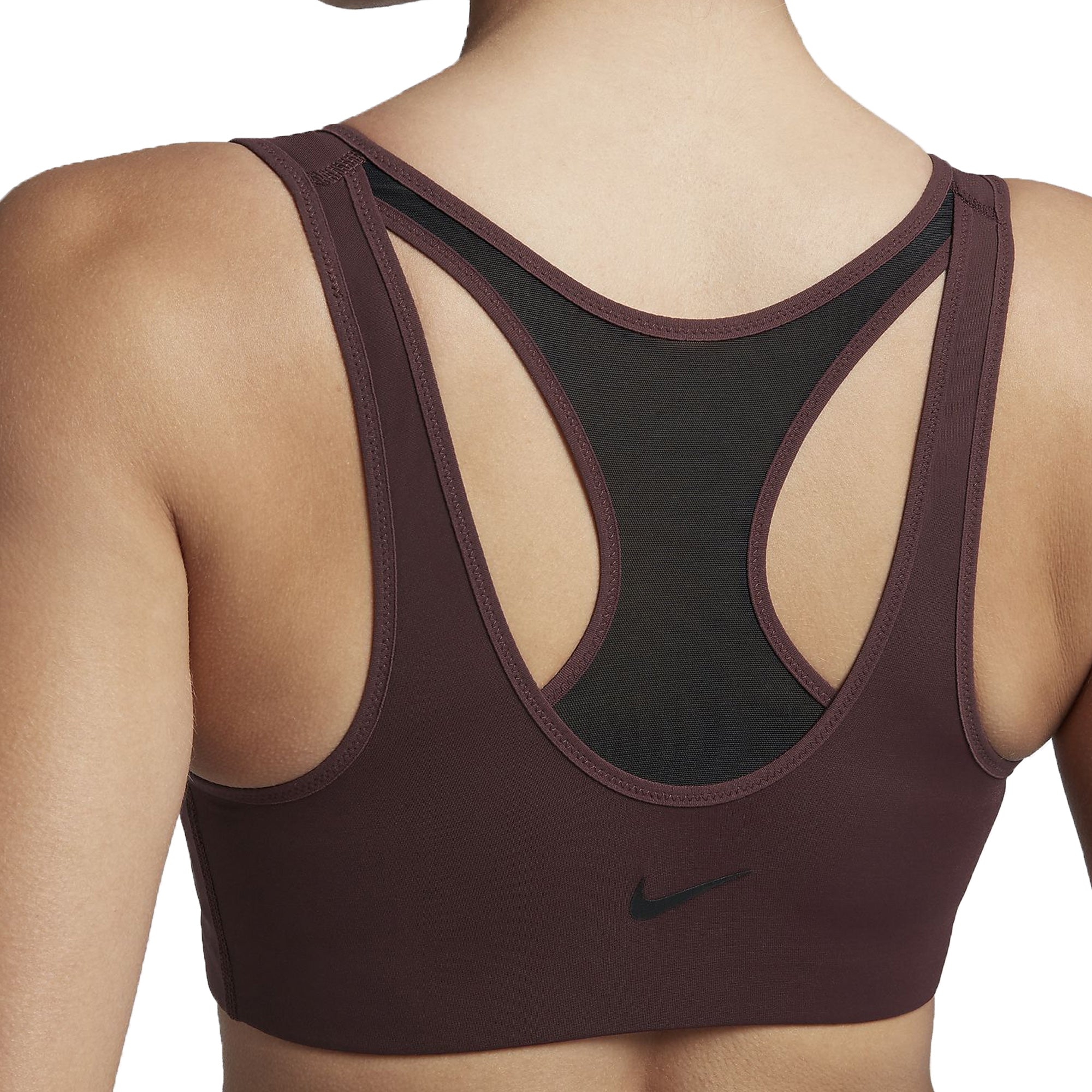 Nike Women's Shape Zip Sports Bra Burgundy Crush/Black、mySite、noshort