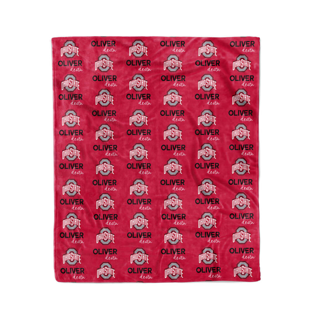  The Ohio State University | OSU Personalized Kids Blanket、mySite、layawaytickets