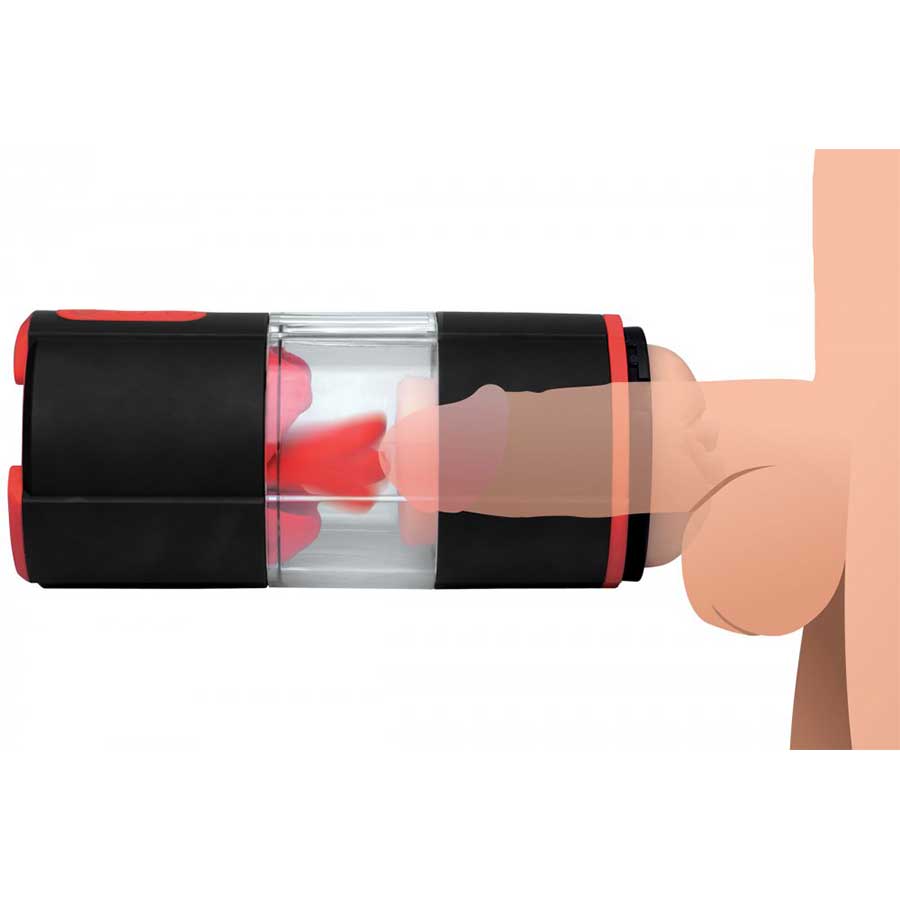 Flicking Tongue Oral Sex Masturbator & Multispeed Vibrator by LoveBotz、mySite、bottomscart