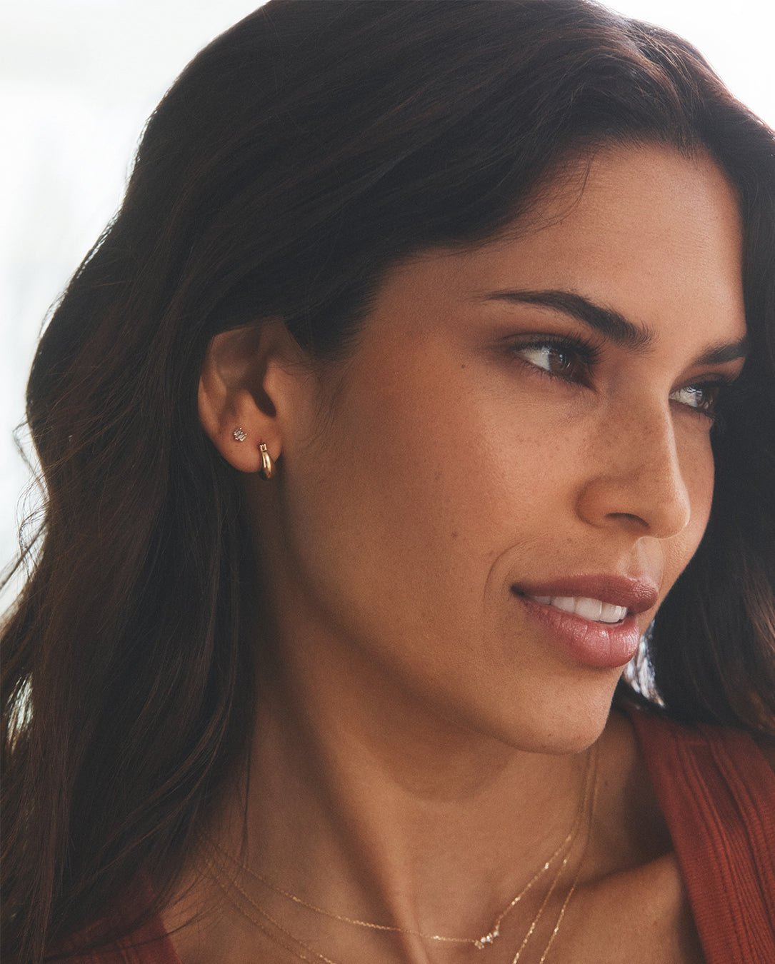 White Sapphire Amara Trio Single Stud、mySite、hinf8tx79