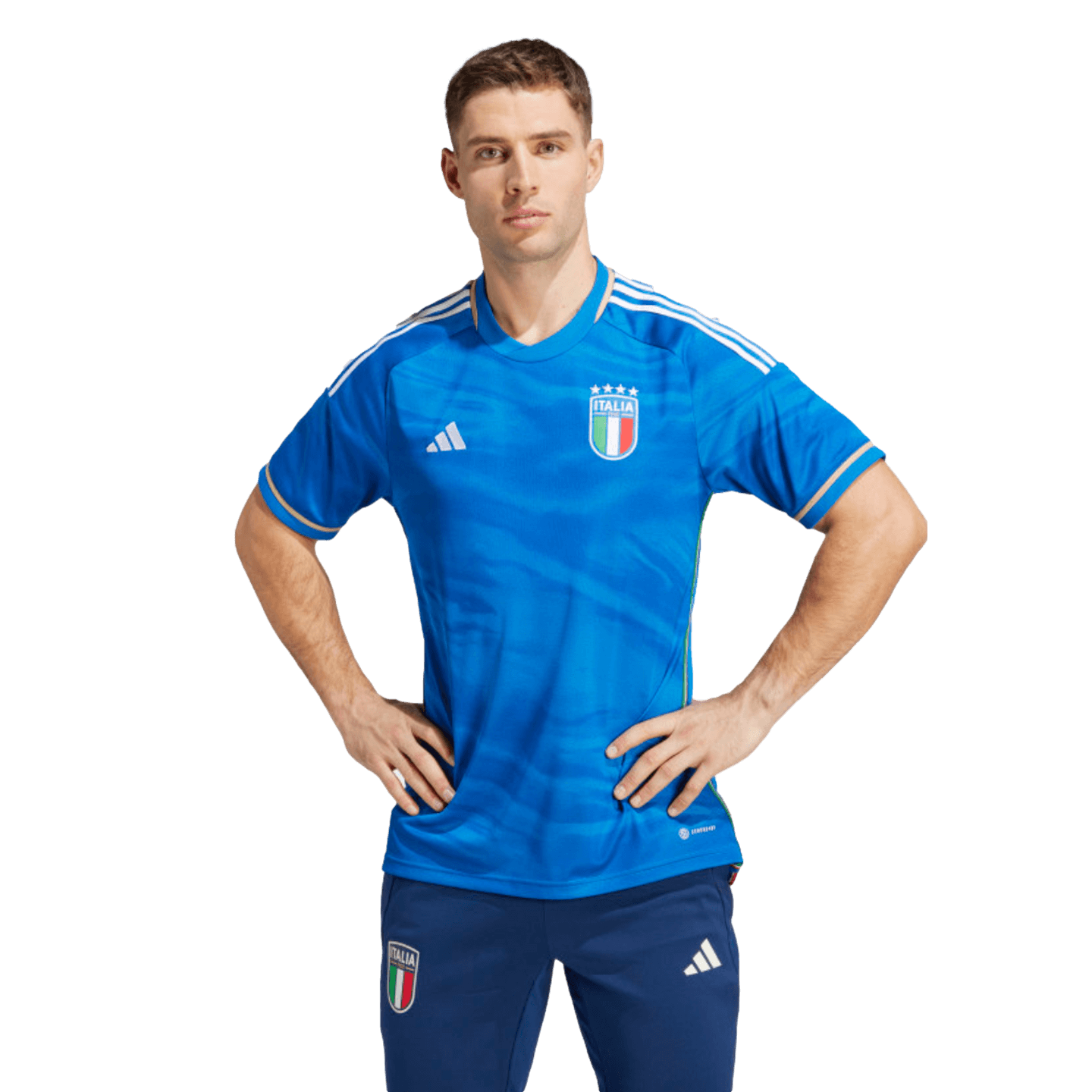 Adidas Italy 2023 Home Jersey、mySite、noshort